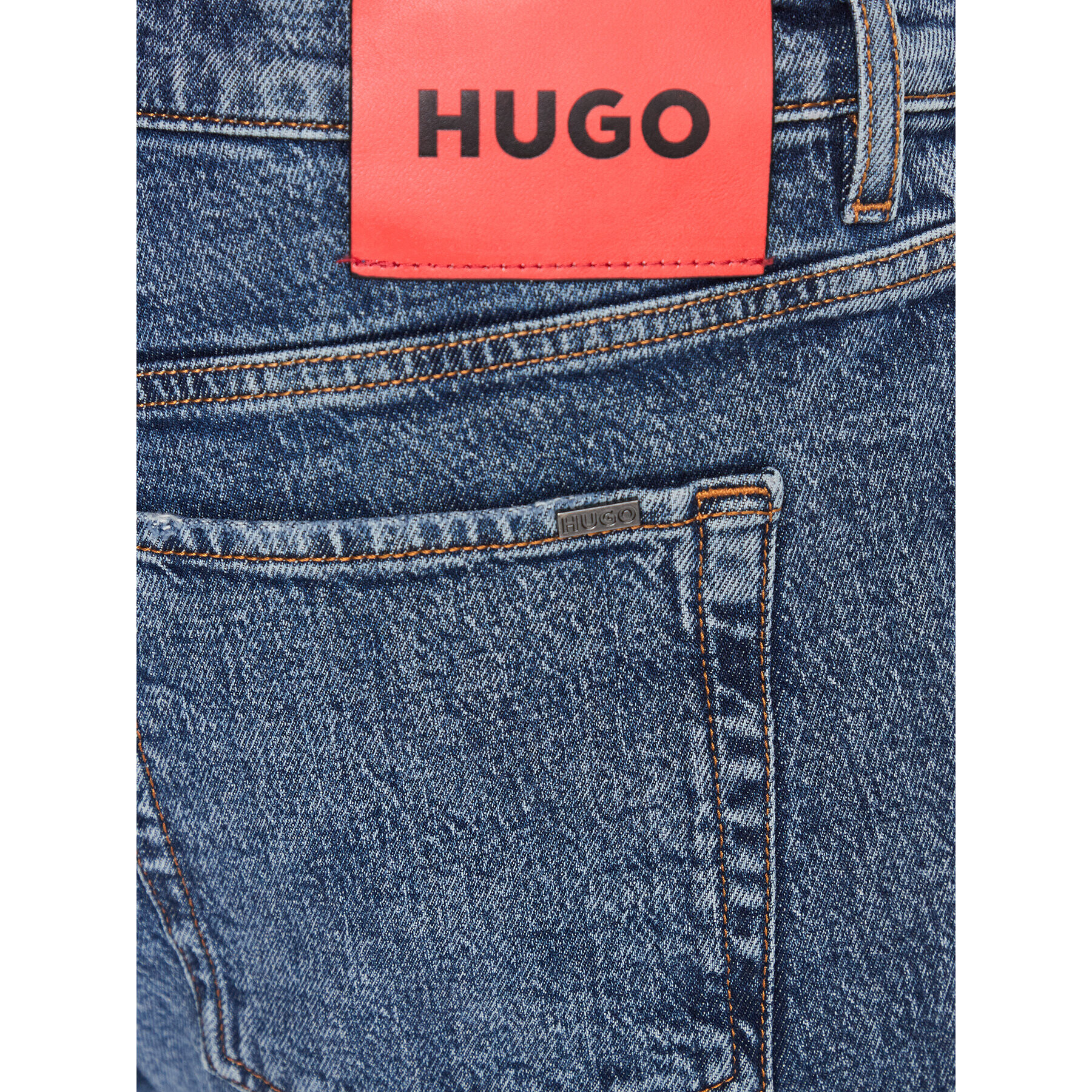 Hugo Дънки 50493882 Син Tapered Fit - Pepit.bg