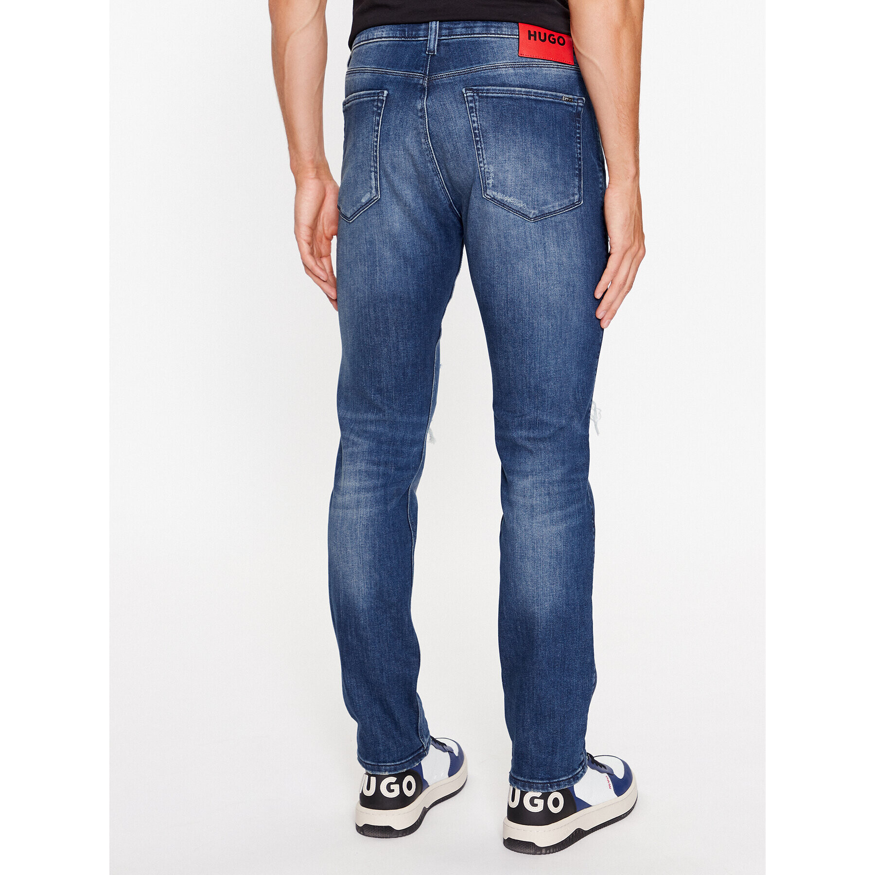 Hugo Дънки 50499046 Син Slim Fit - Pepit.bg