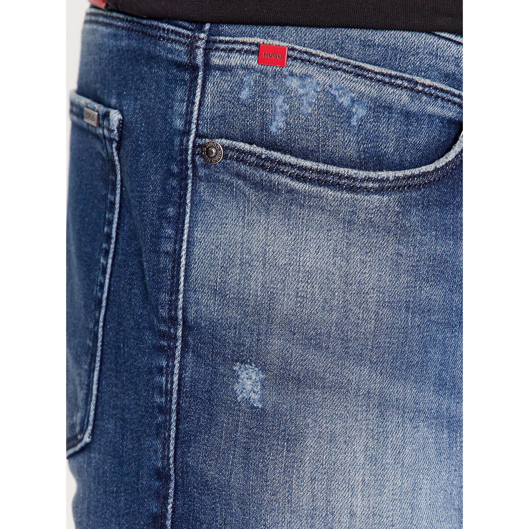 Hugo Дънки 50499046 Син Slim Fit - Pepit.bg