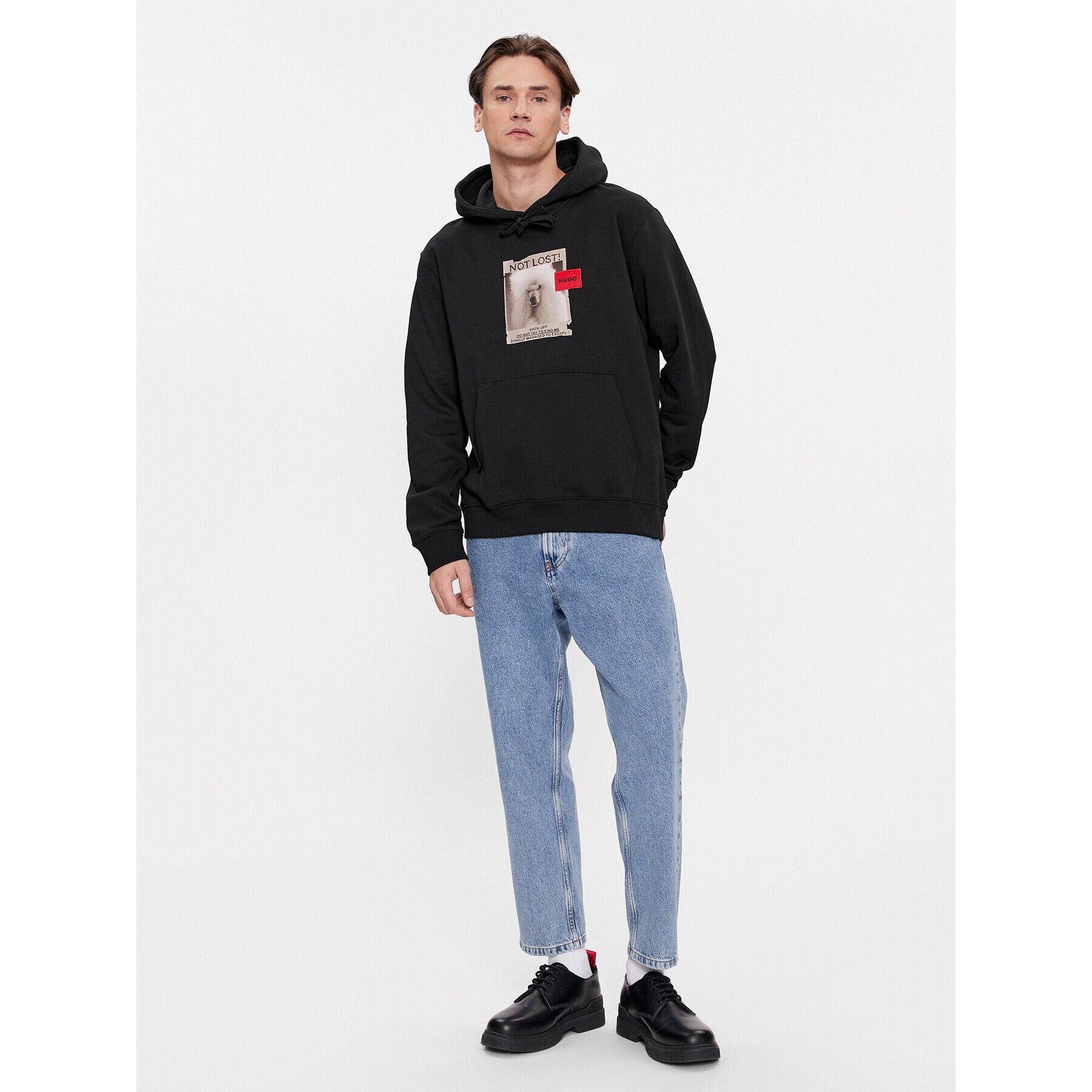 Hugo Дънки 50507854 Син Loose Fit - Pepit.bg