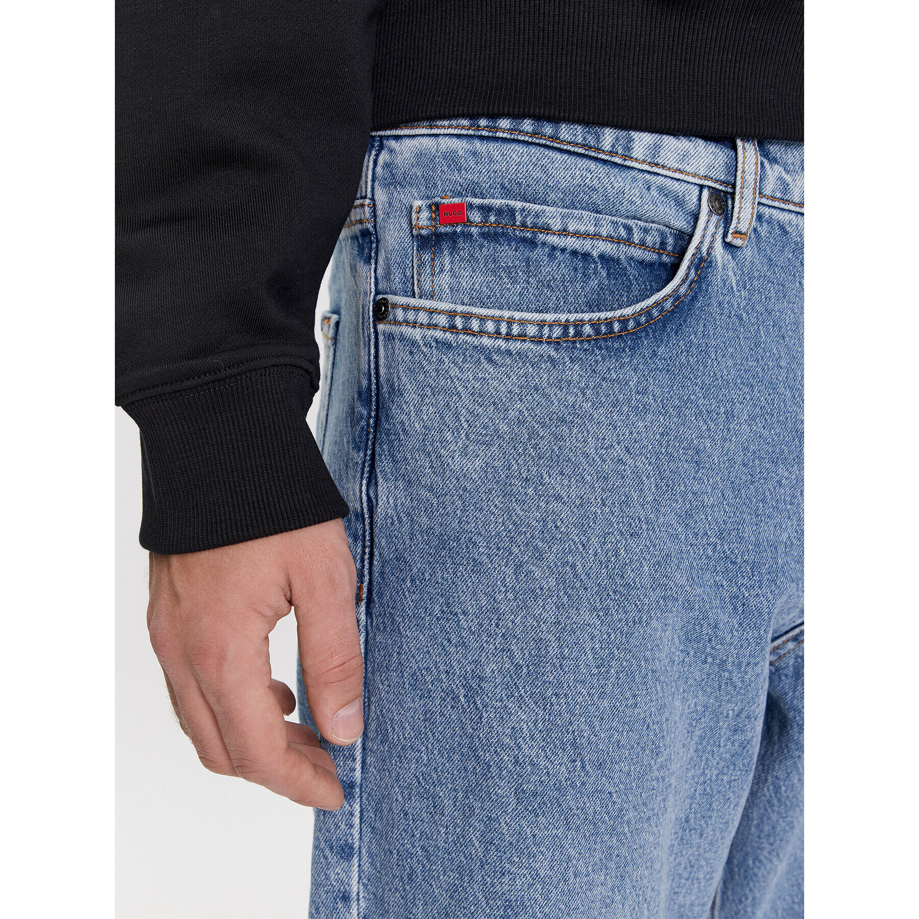 Hugo Дънки 50507854 Син Loose Fit - Pepit.bg