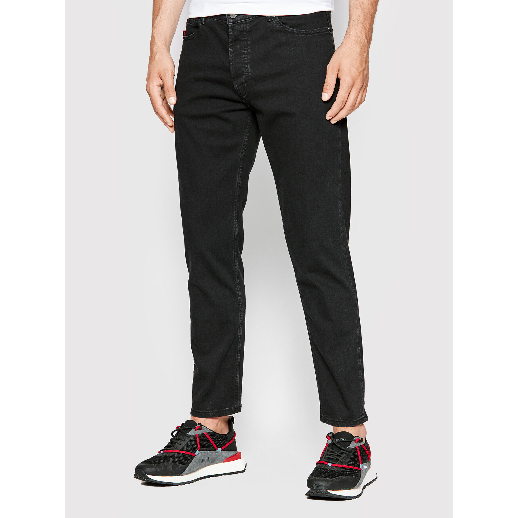 Hugo Дънки 634 50467400 Черен Slim Fit - Pepit.bg