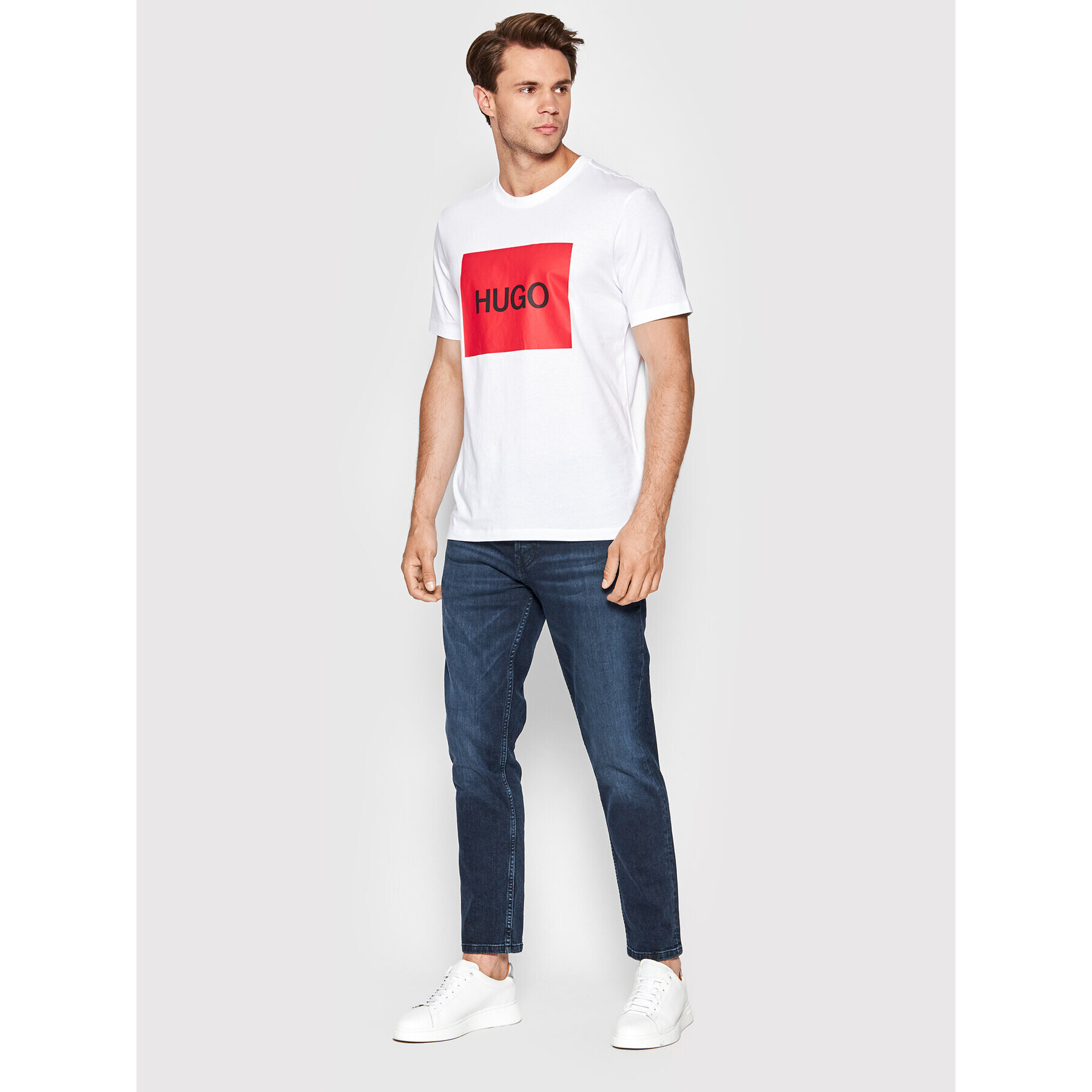 Hugo Дънки 634 50469157 Тъмносин Slim Fit - Pepit.bg