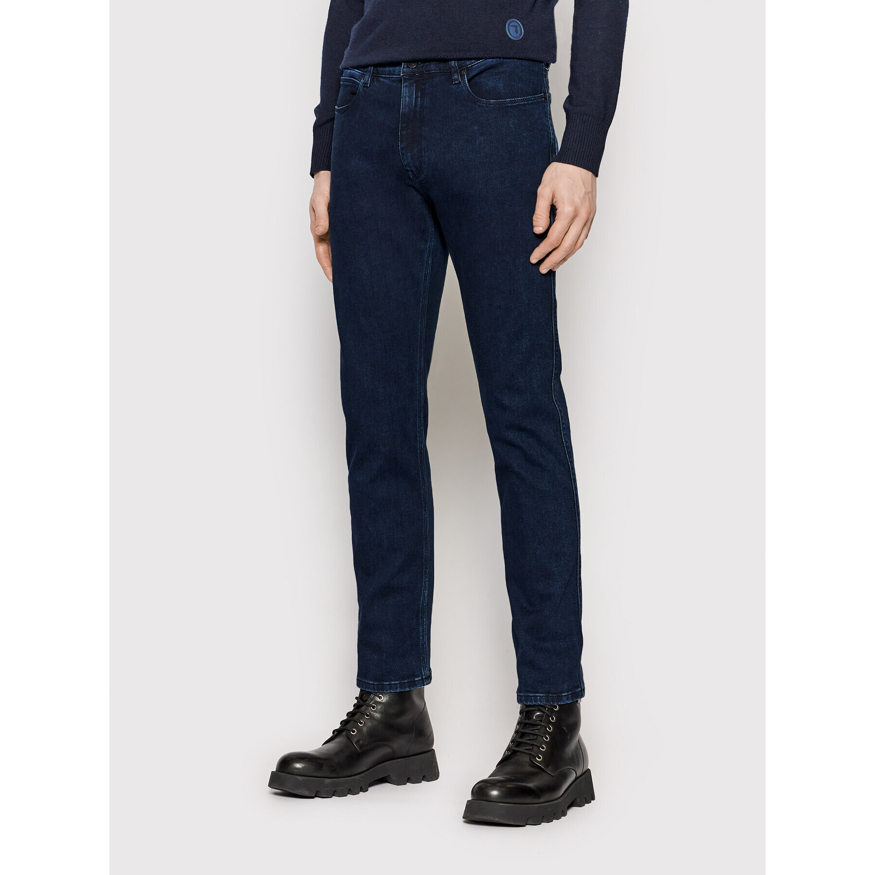 Hugo Дънки 708 50459770 Тъмносин Slim Fit - Pepit.bg