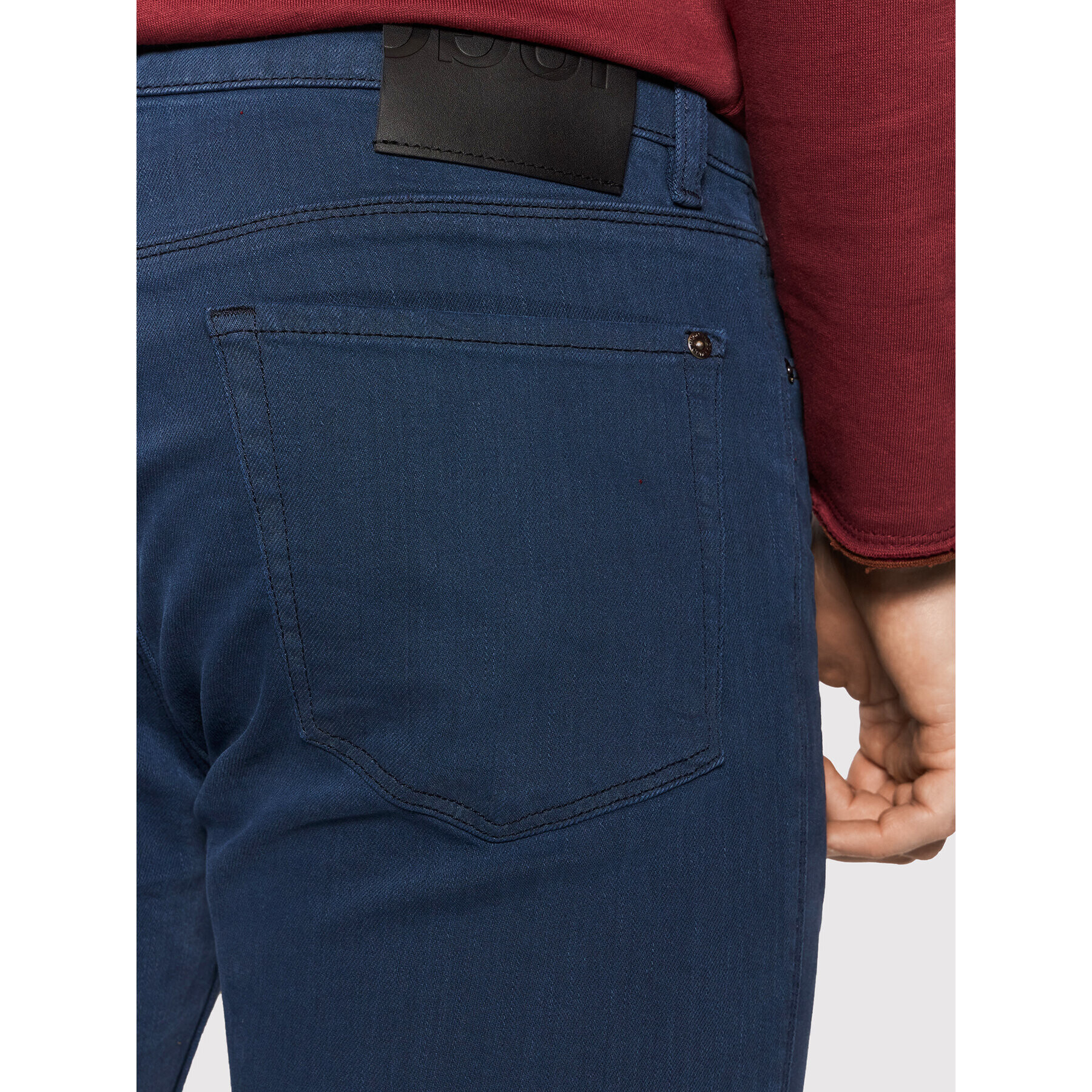 Hugo Дънки 708 50459802 Тъмносин Slim Fit - Pepit.bg