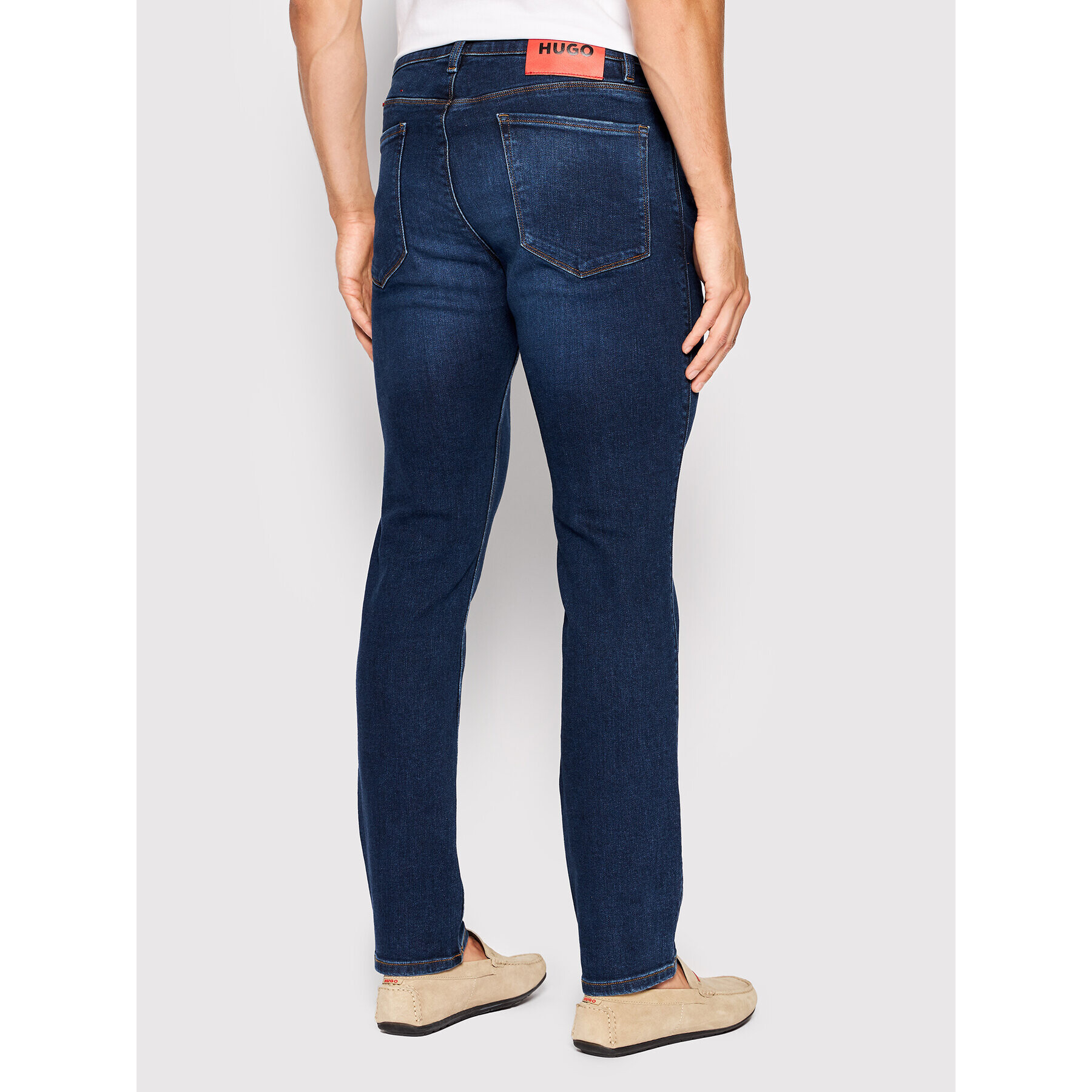 Hugo Дънки 708 50472822 Син Slim Fit - Pepit.bg
