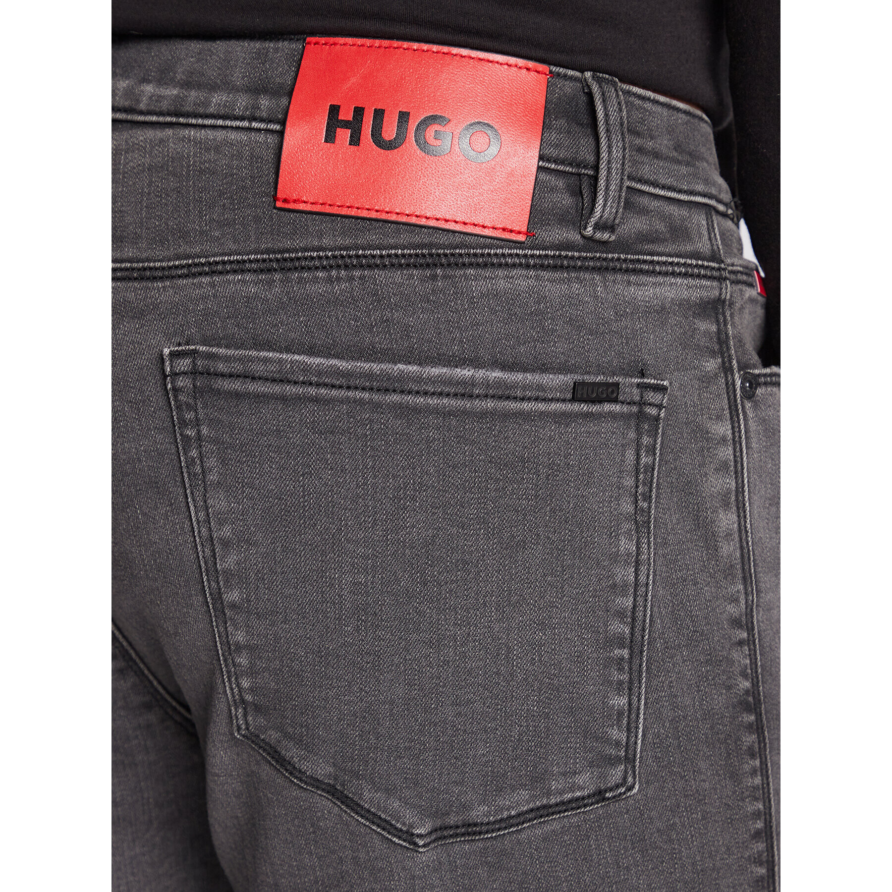 Hugo Дънки 708 50476147 Сив Slim Fit - Pepit.bg