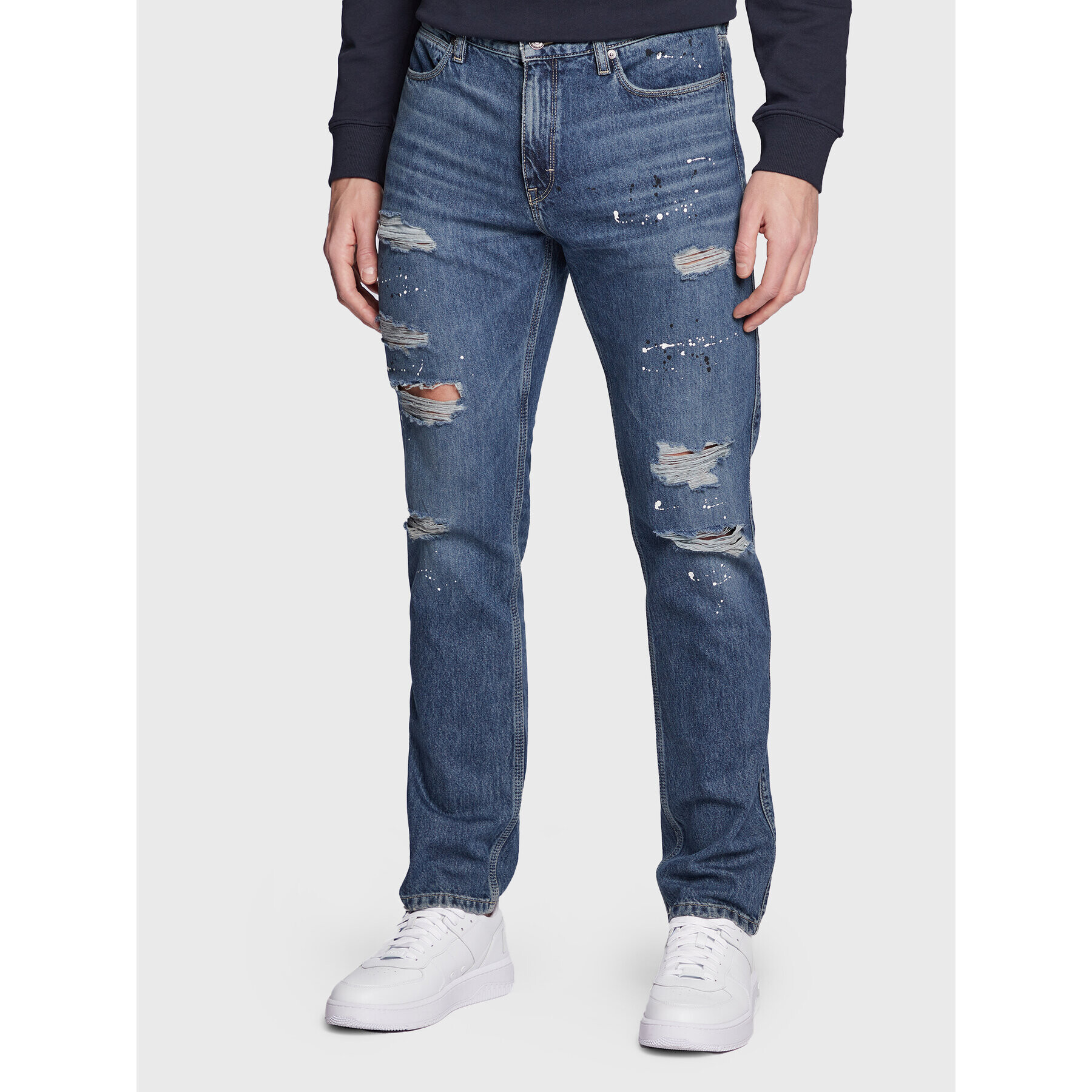 Hugo Дънки 708 50476242 Син Slim Fit - Pepit.bg