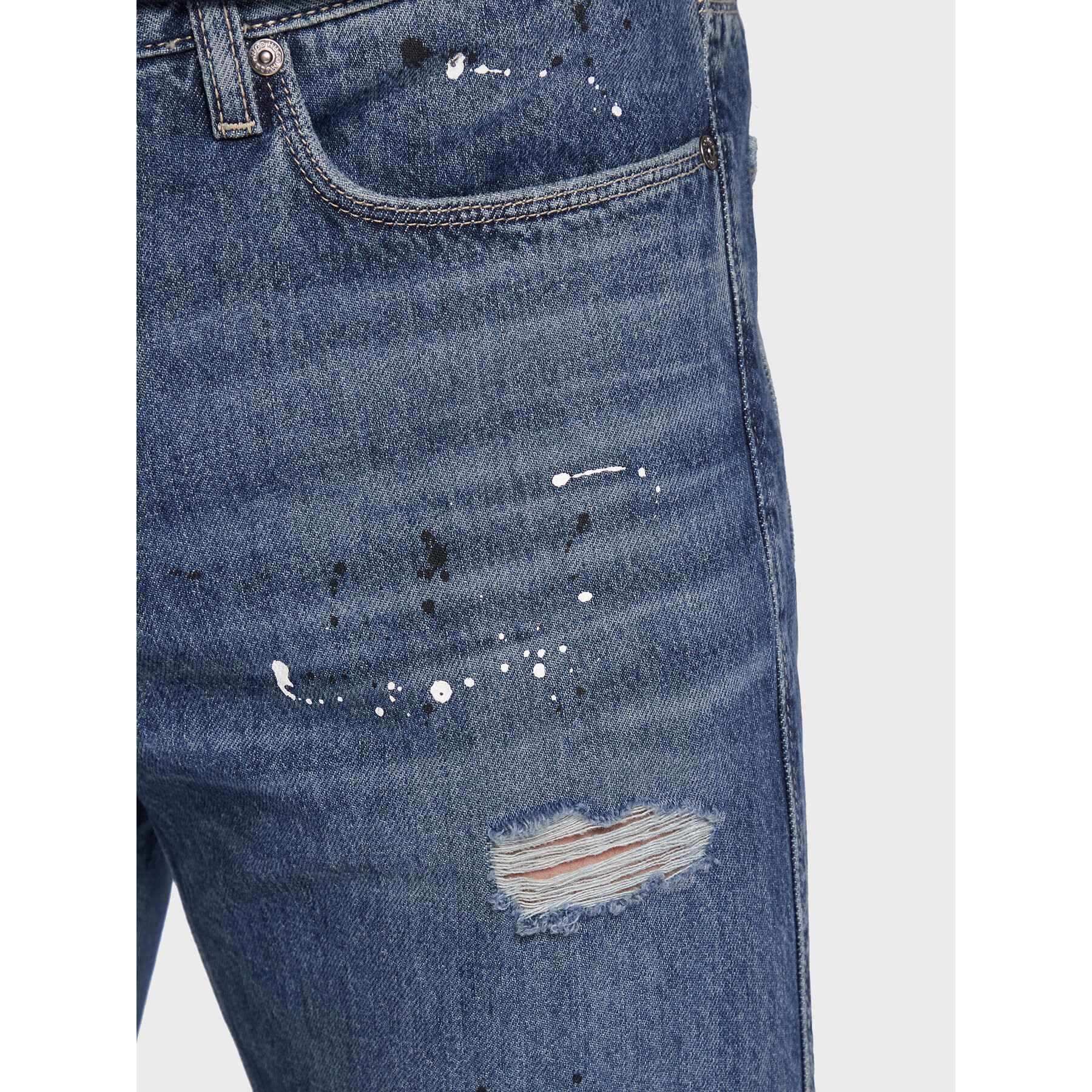Hugo Дънки 708 50476242 Син Slim Fit - Pepit.bg