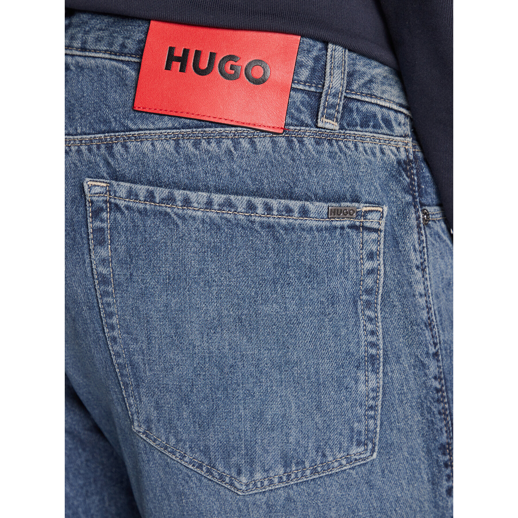 Hugo Дънки 708 50476242 Син Slim Fit - Pepit.bg