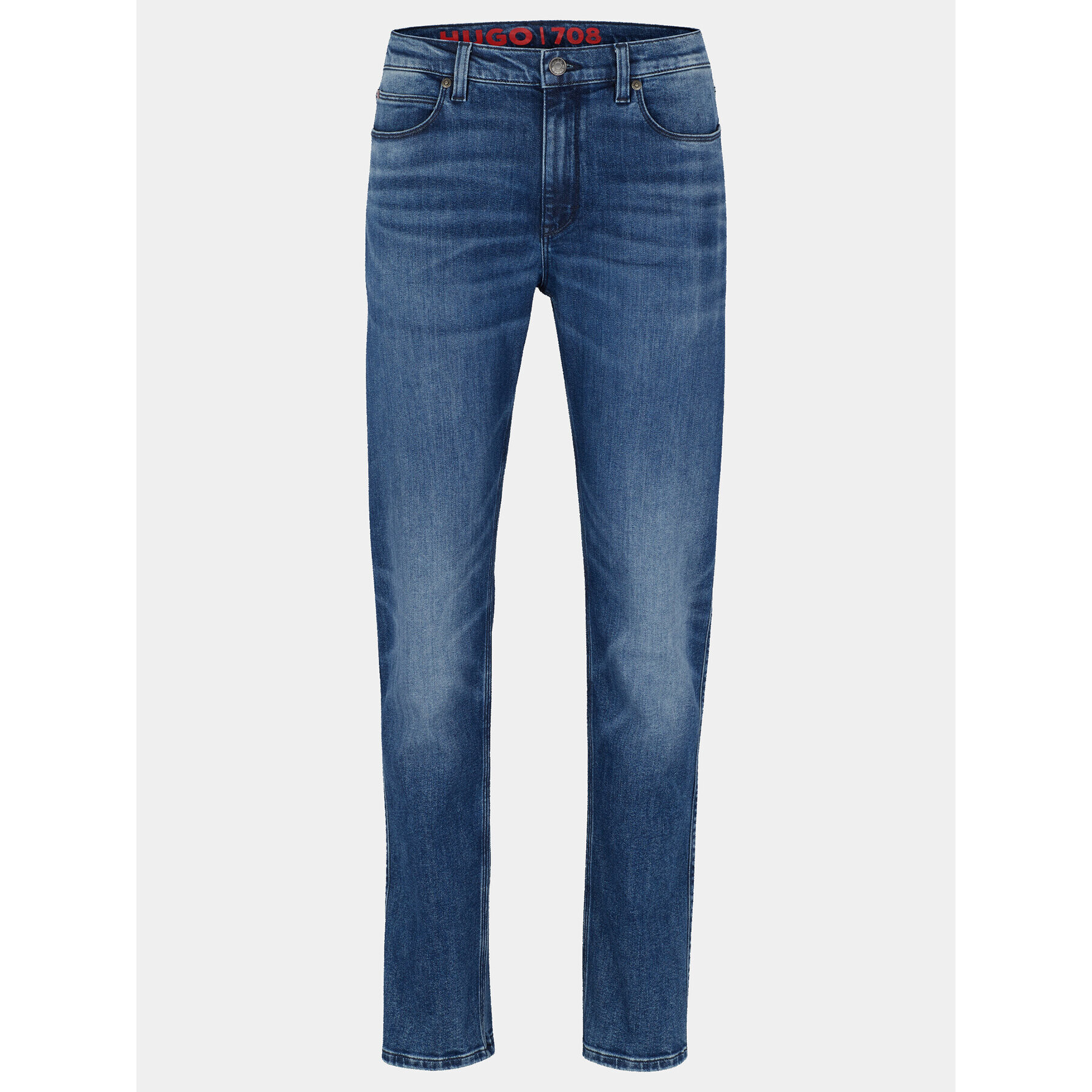Hugo Дънки 708 50493868 Син Slim Fit - Pepit.bg
