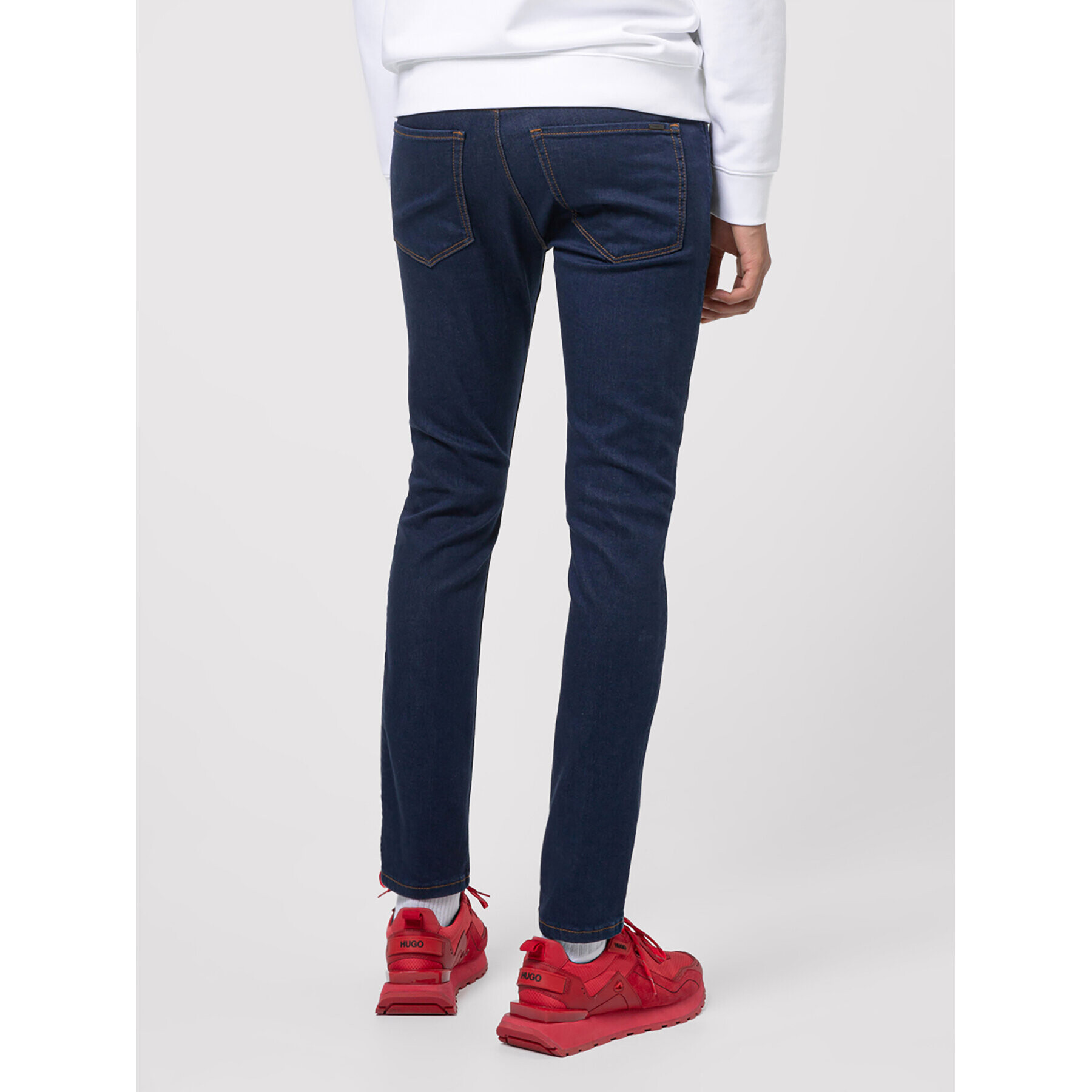 Hugo Дънки 734 50441720 Тъмносин Extra Slim Fit - Pepit.bg