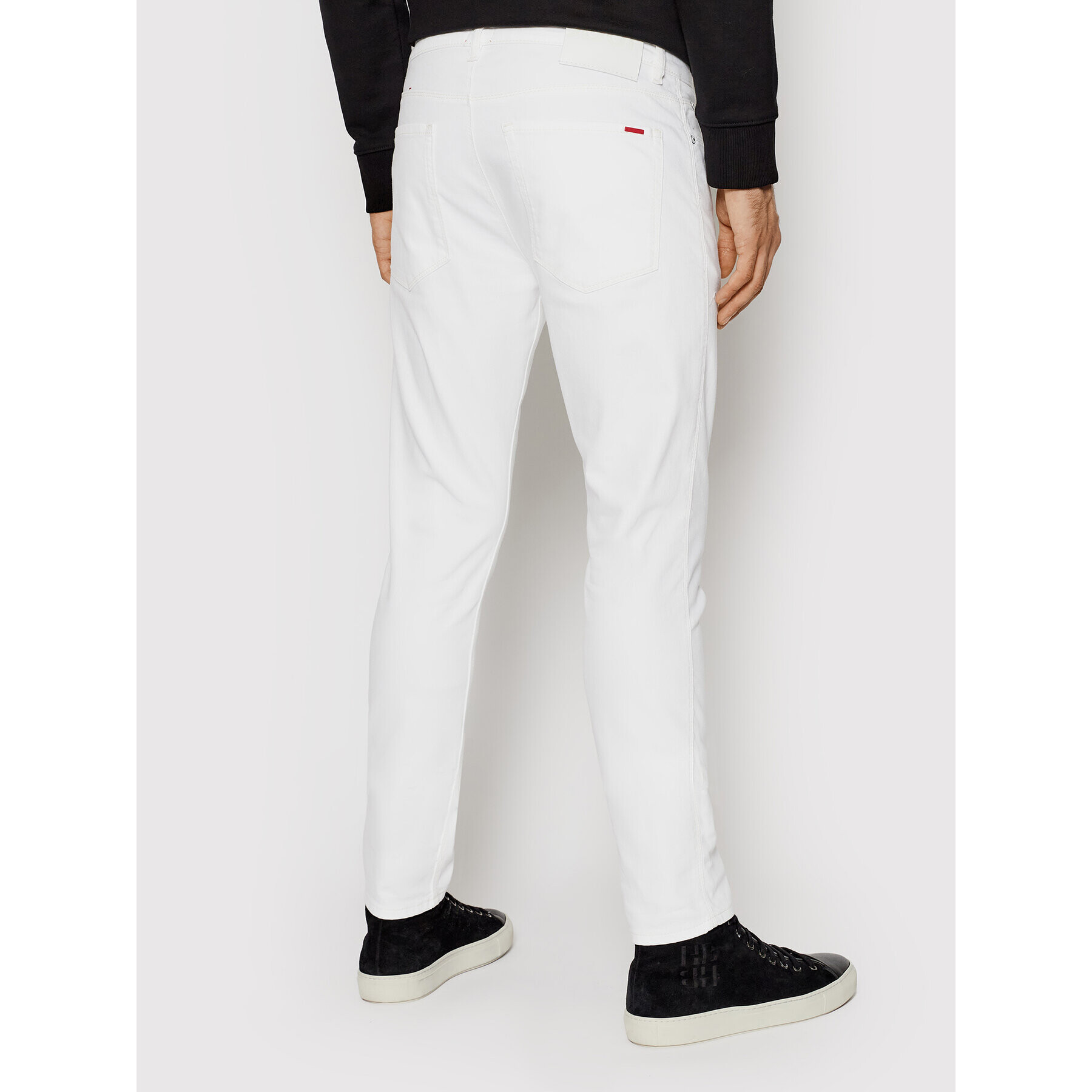 Hugo Дънки 734 50446977 Бял Extra Slim Fit - Pepit.bg
