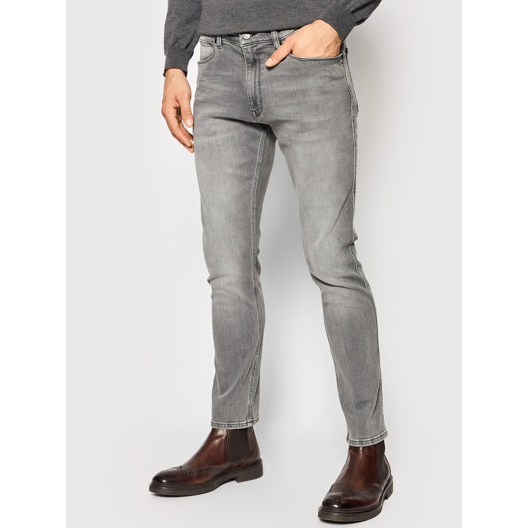 Hugo Дънки 734 50459806 Сив Skinny Fit - Pepit.bg