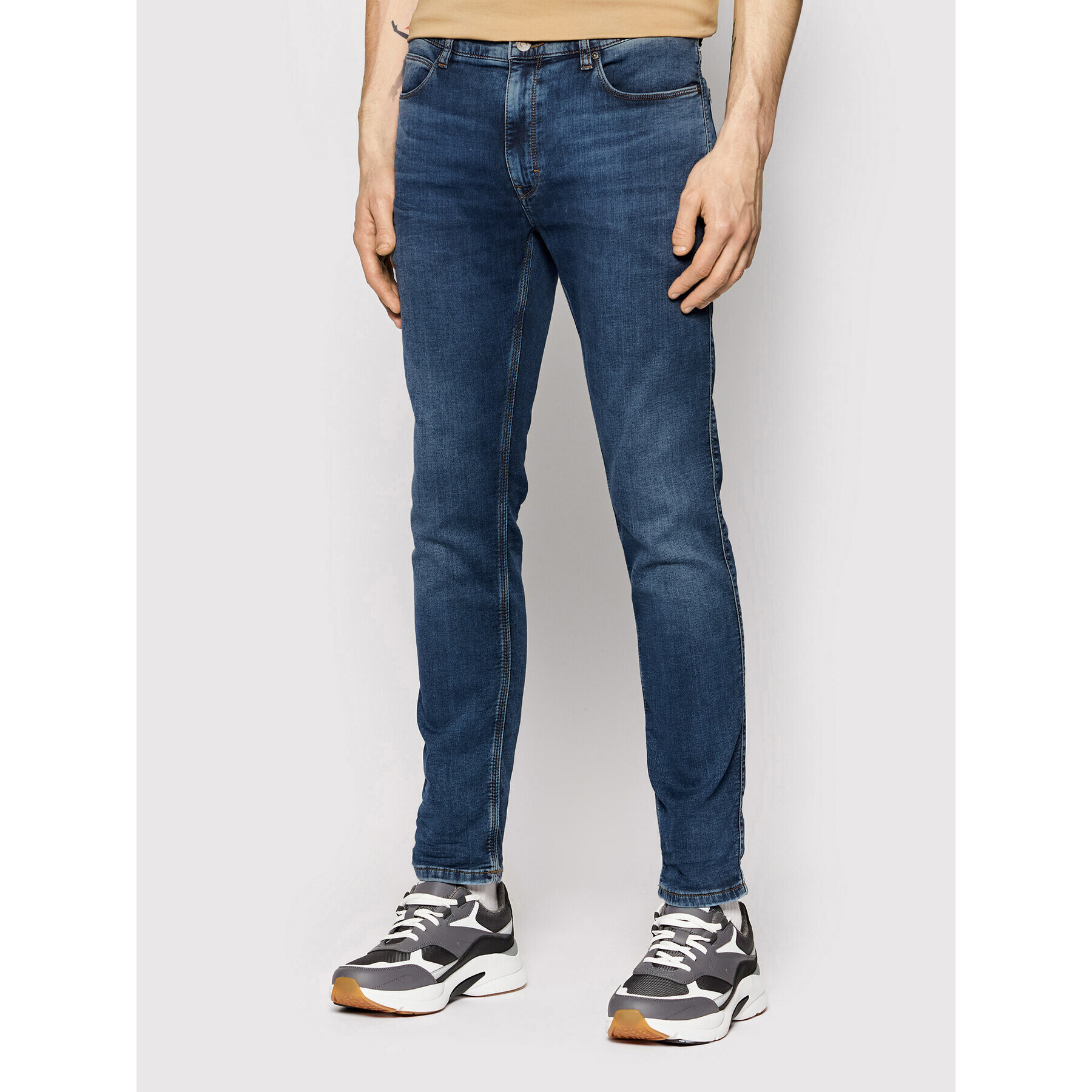 Hugo Дънки 734 50459813 Тъмносин Extra Slim Fit - Pepit.bg