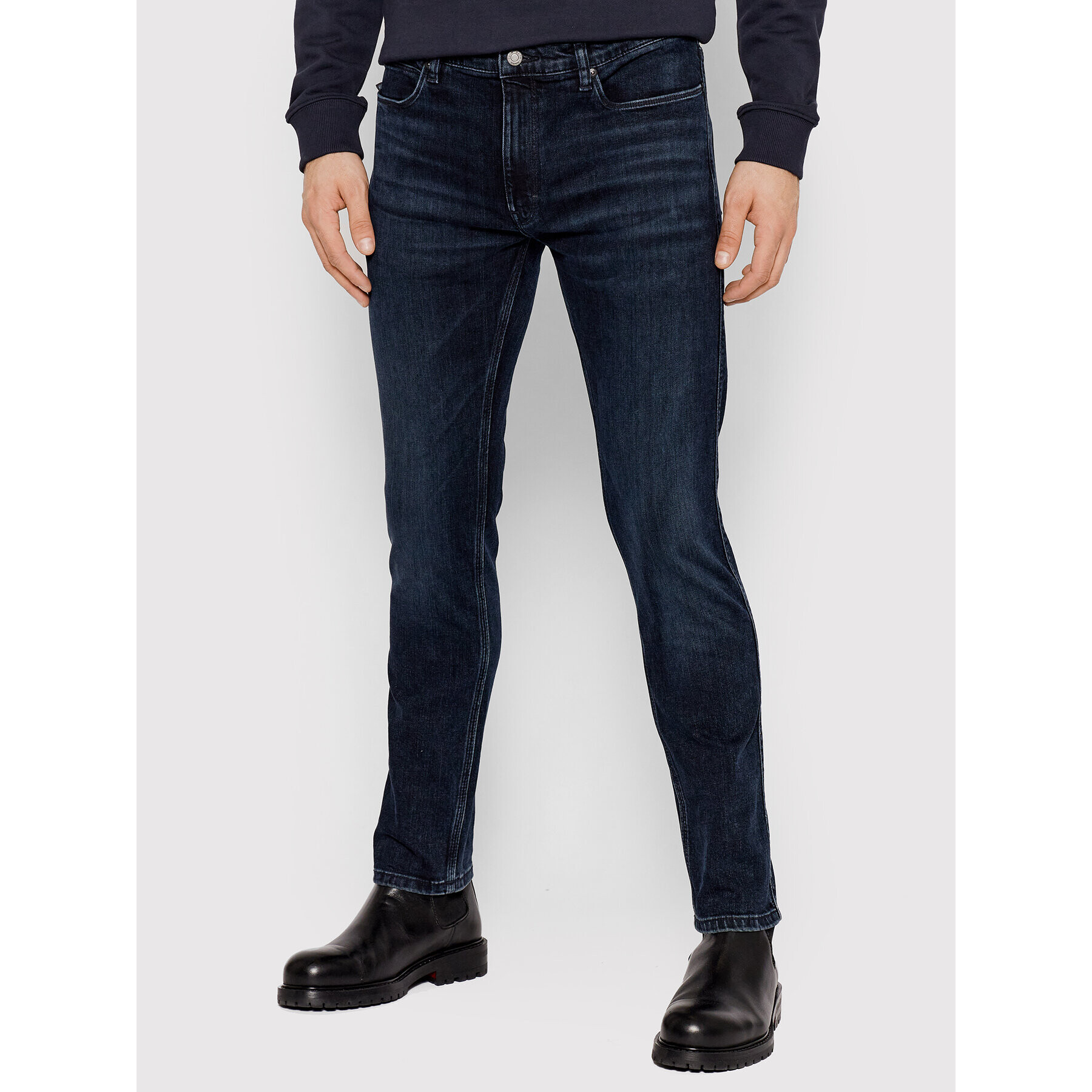 Hugo Дънки 734 50463337 Тъмносин Extra Slim Fit - Pepit.bg