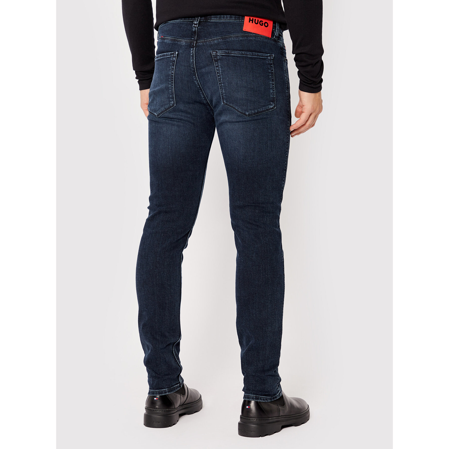 Hugo Дънки 734 50473862 Тъмносин Extra Slim Fit - Pepit.bg