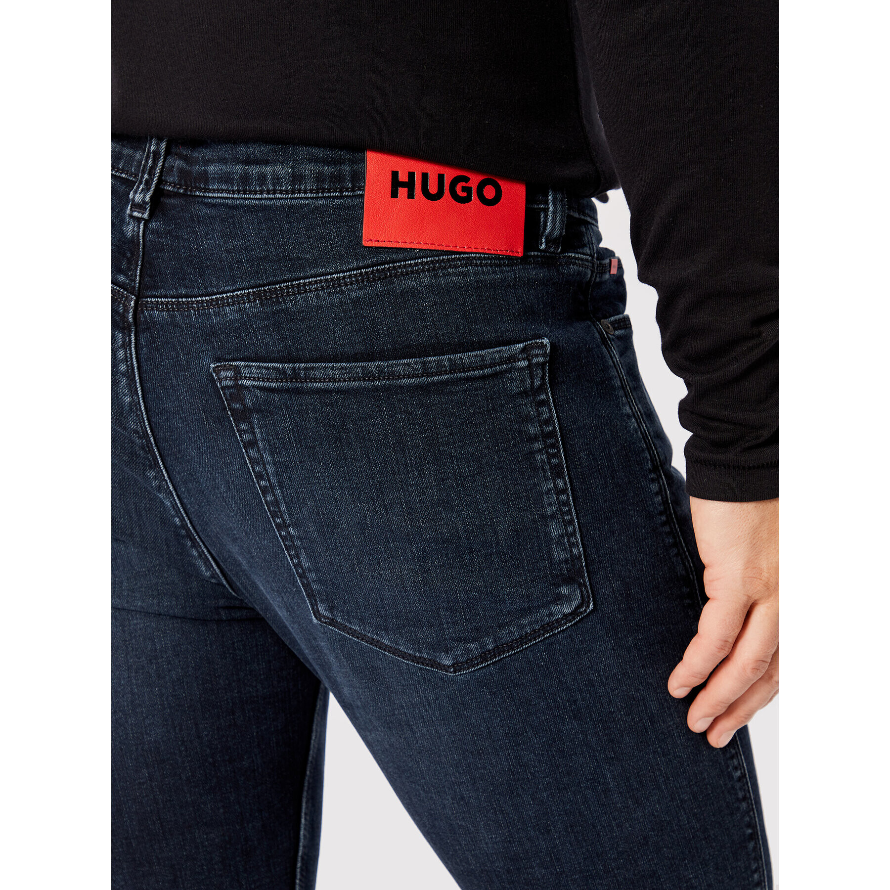Hugo Дънки 734 50473862 Тъмносин Extra Slim Fit - Pepit.bg
