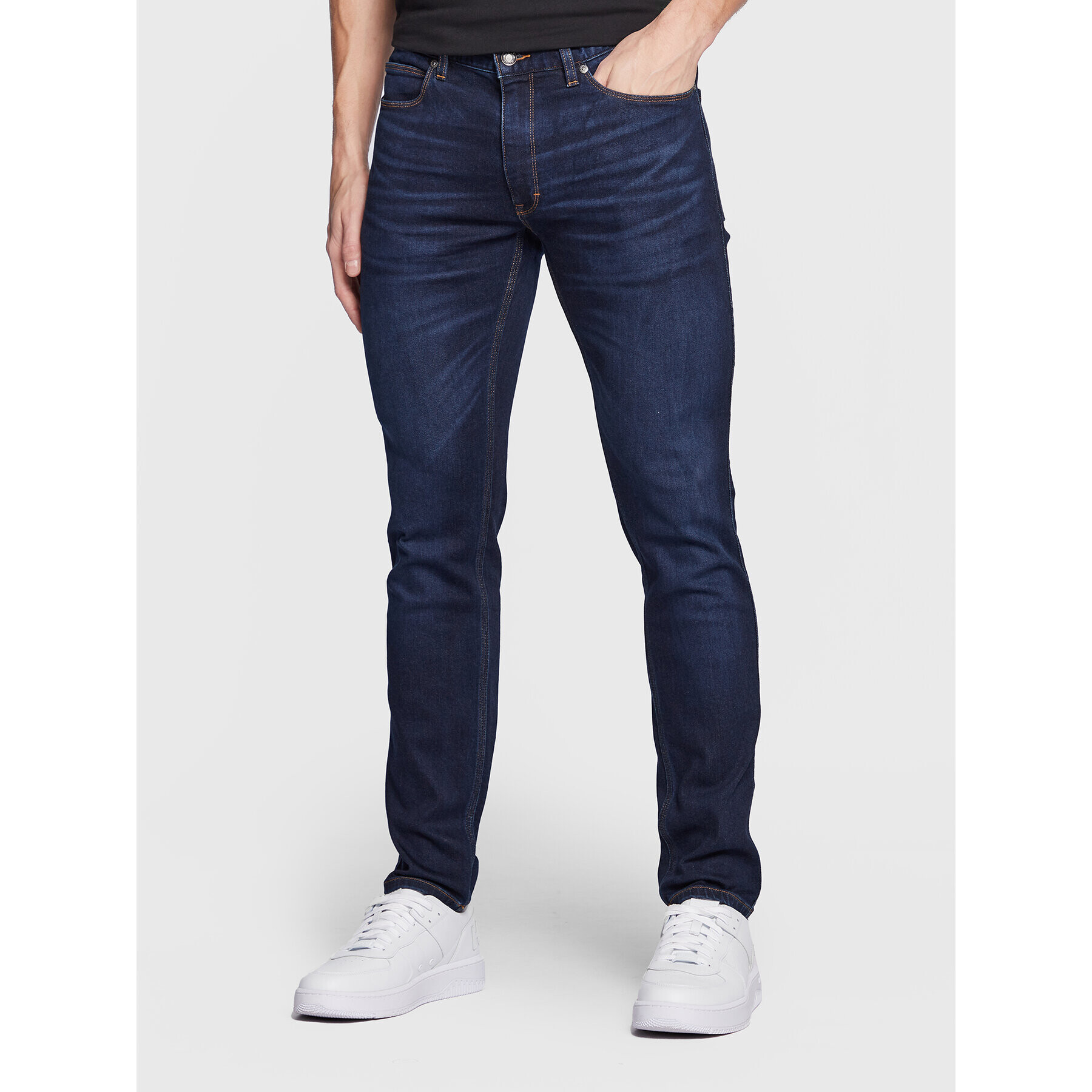 Hugo Дънки 734 50476162 Тъмносин Extra Slim Fit - Pepit.bg
