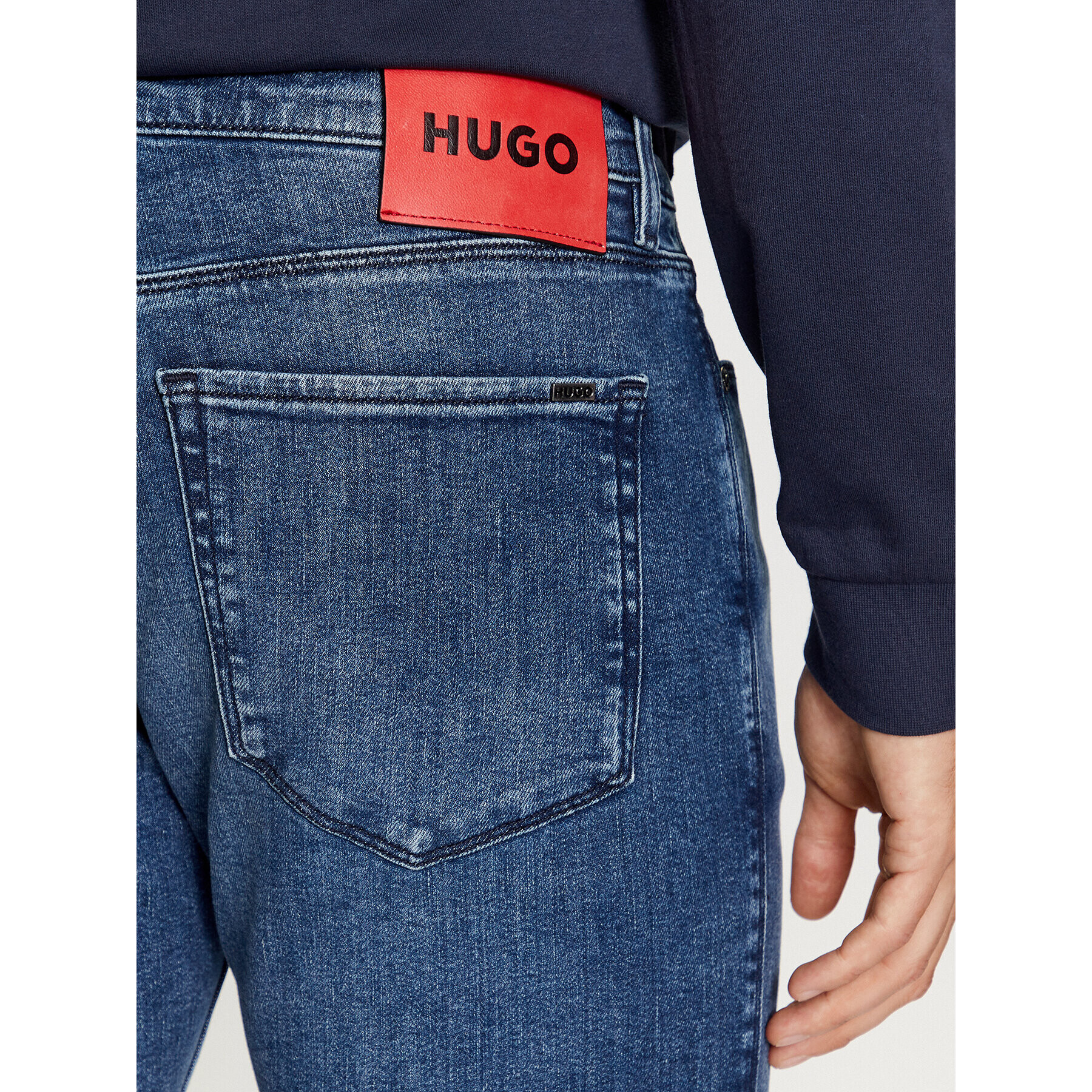 Hugo Дънки 734 50495026 Син Extra Slim Fit - Pepit.bg