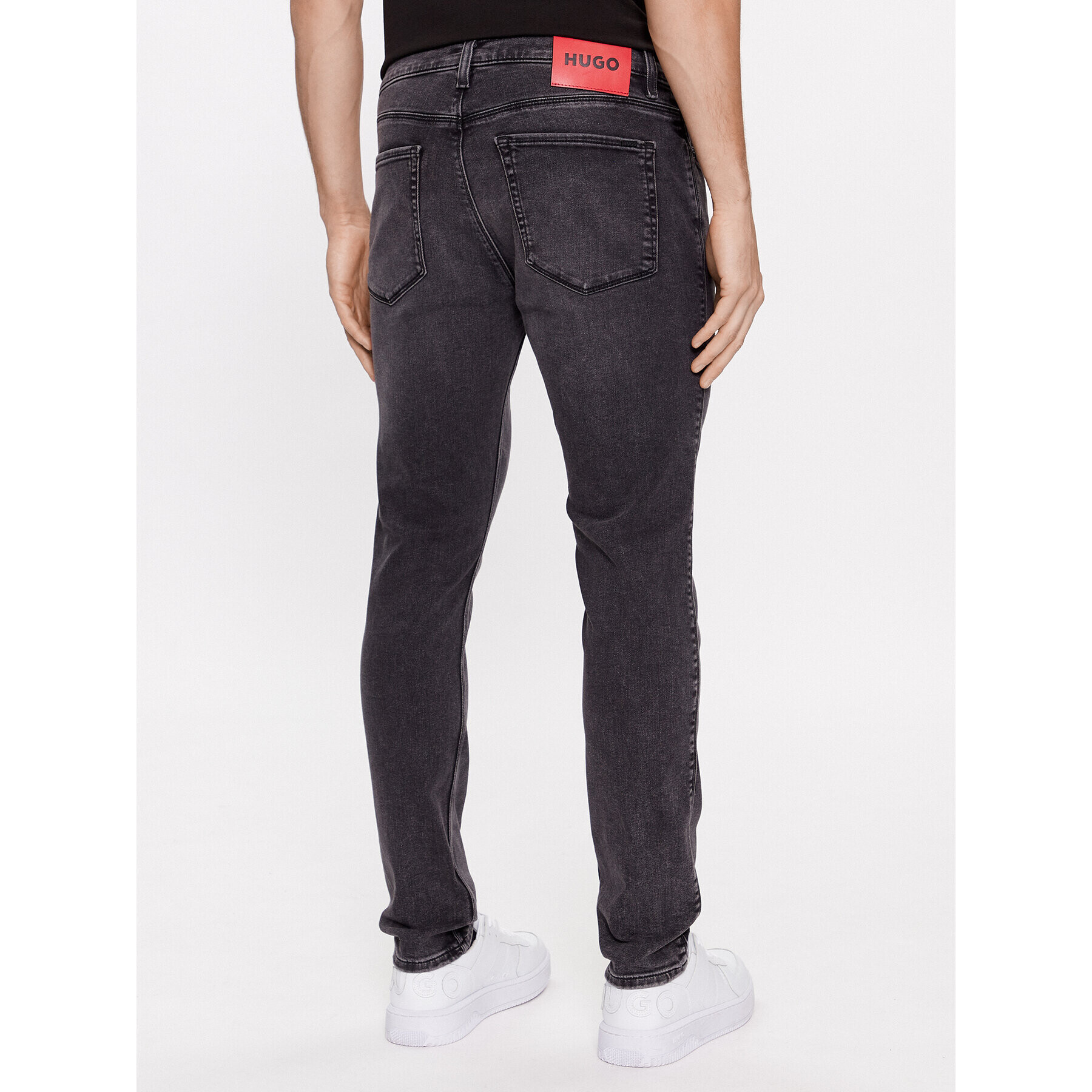 Hugo Дънки 734 50498990 Сив Slim Fit - Pepit.bg