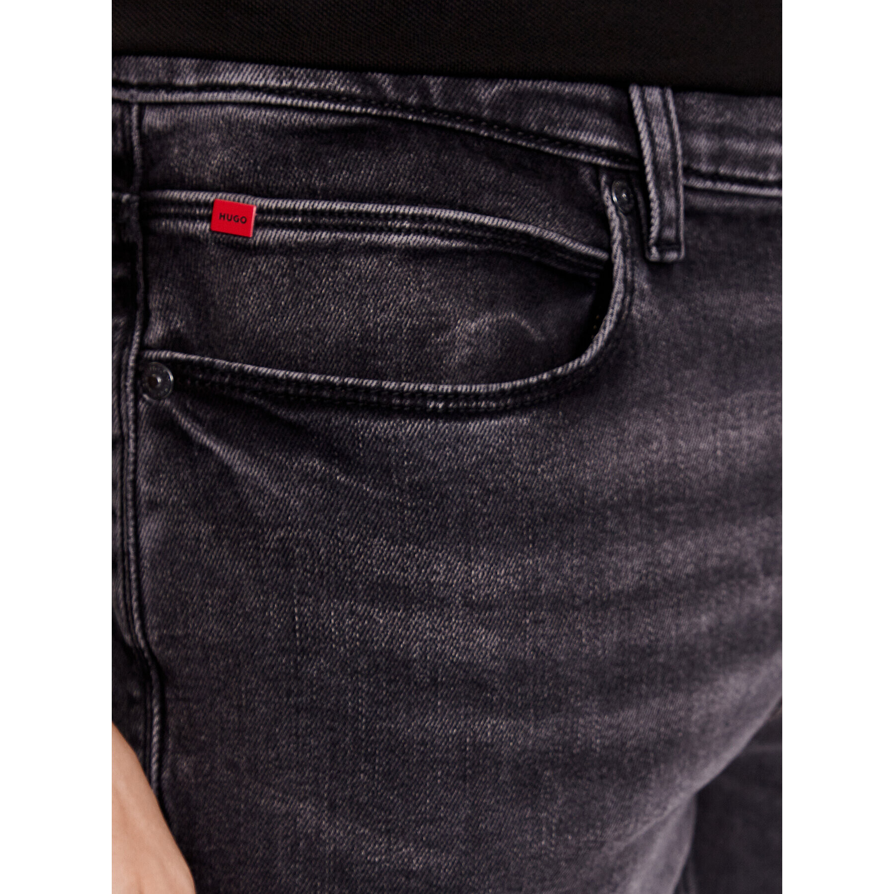 Hugo Дънки 734 50498990 Сив Slim Fit - Pepit.bg
