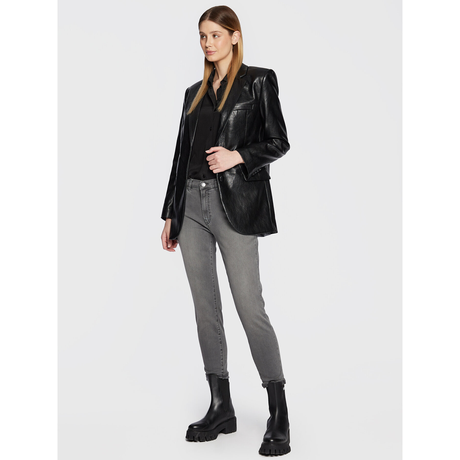 Hugo Дънки 932 50479013 Сив Skinny Fit - Pepit.bg