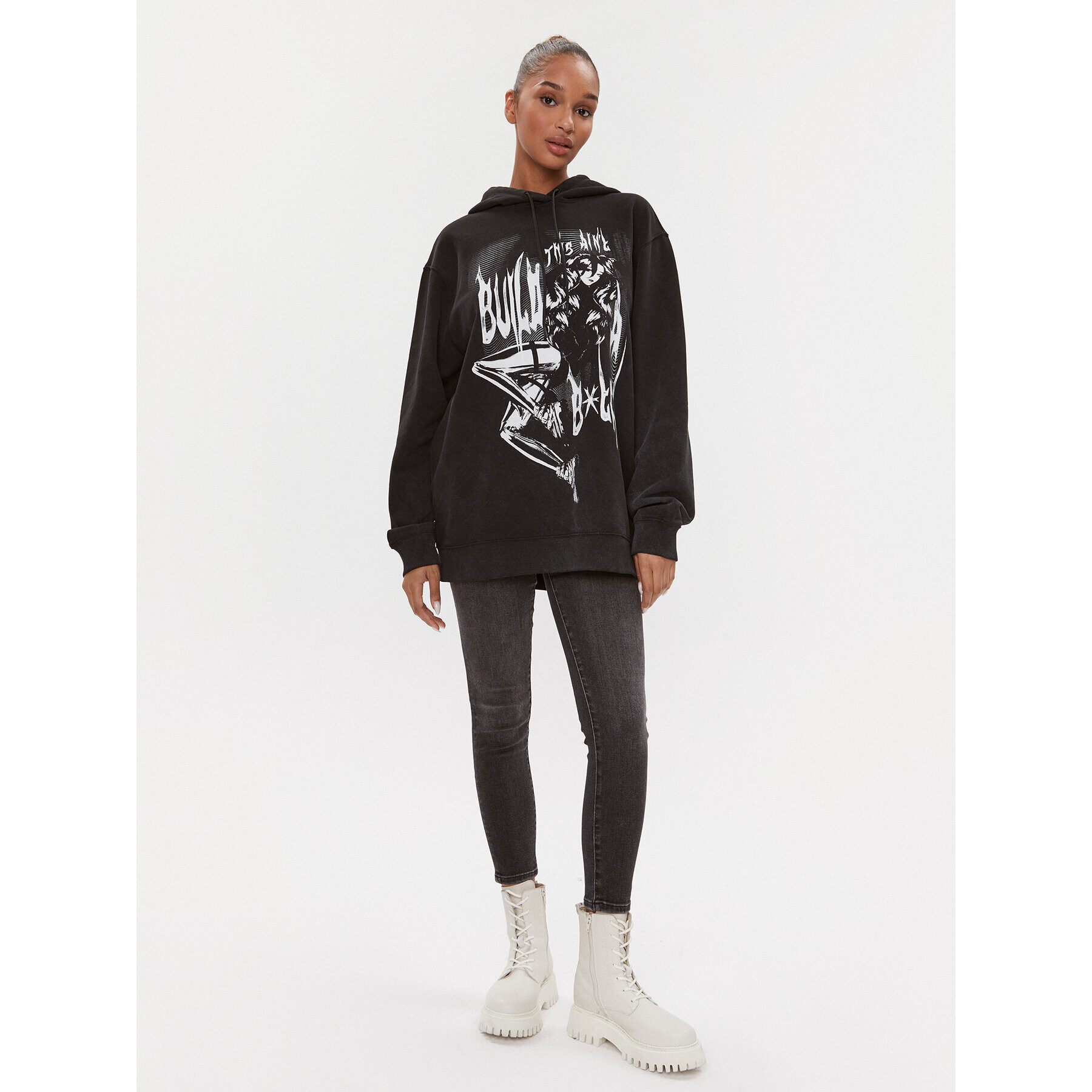 Hugo Дънки 932 50501726 Черен Skinny Fit - Pepit.bg
