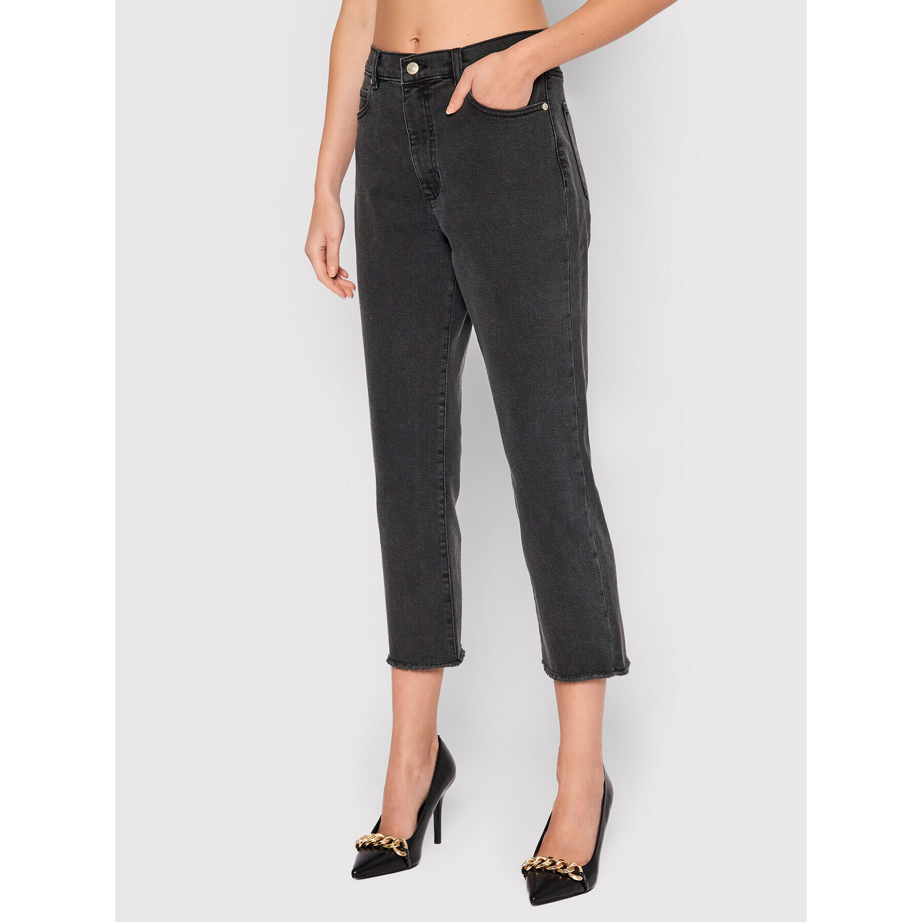 Hugo Дънки Gayang 50459188 Черен Relaxed Fit - Pepit.bg