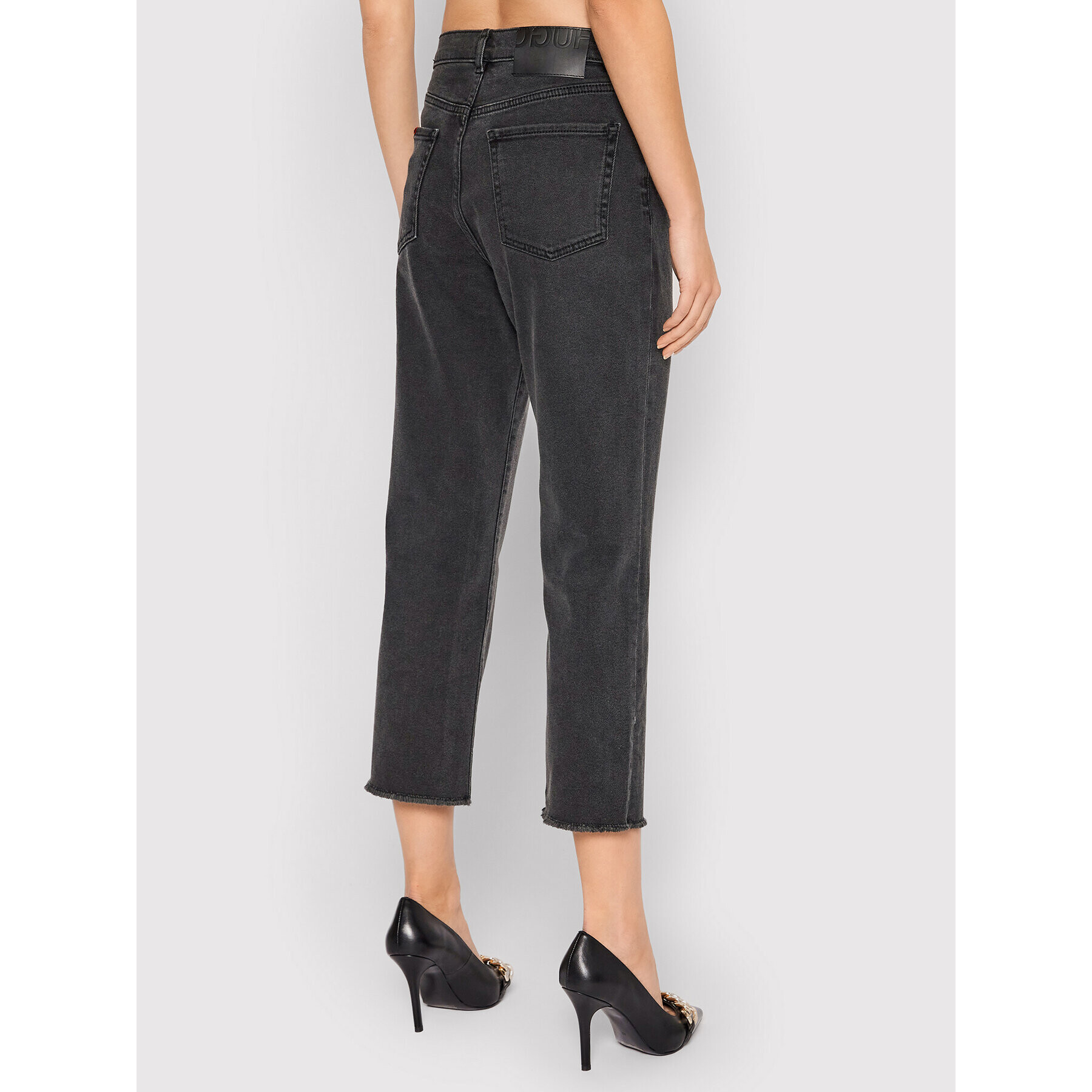 Hugo Дънки Gayang 50459188 Черен Relaxed Fit - Pepit.bg