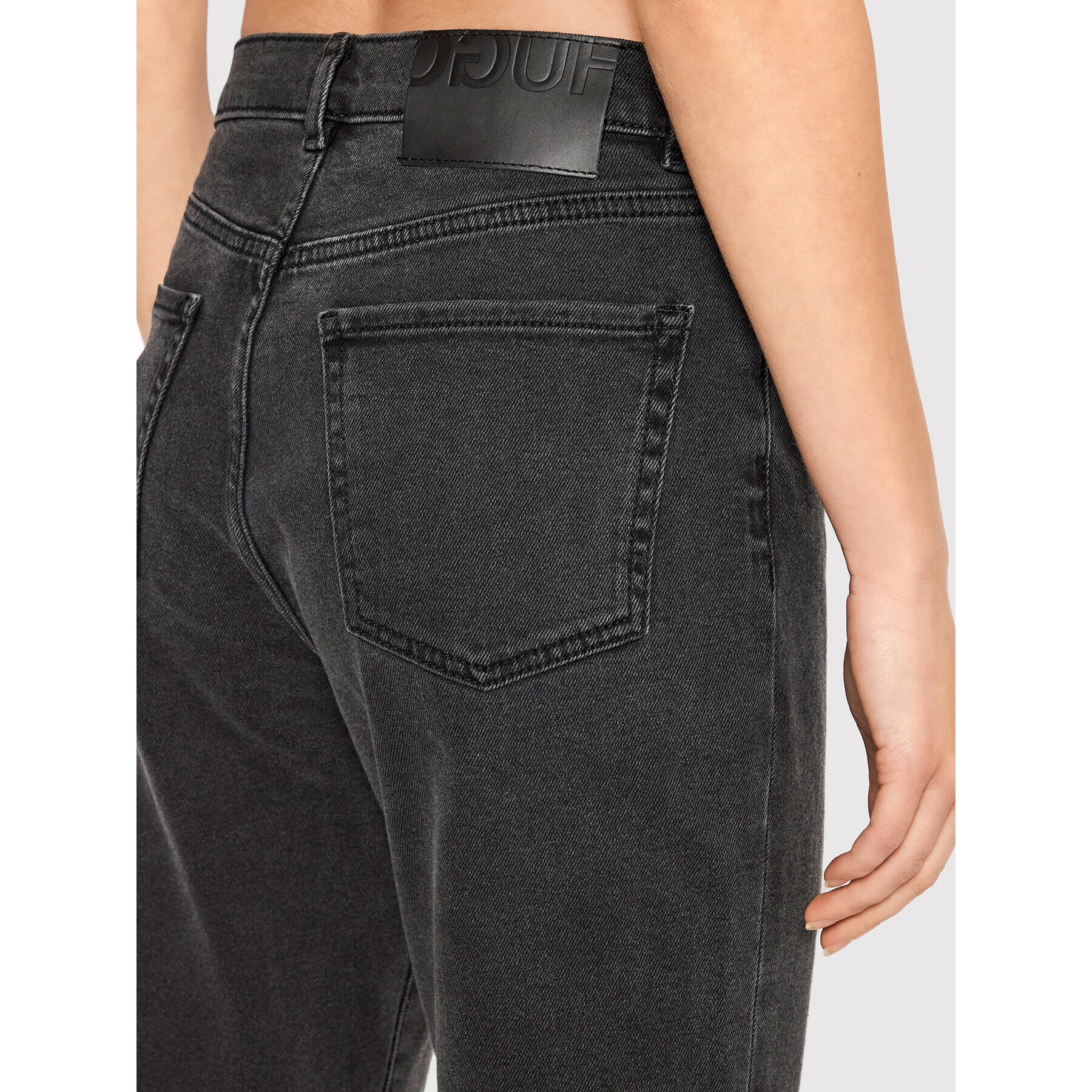 Hugo Дънки Gayang 50459188 Черен Relaxed Fit - Pepit.bg