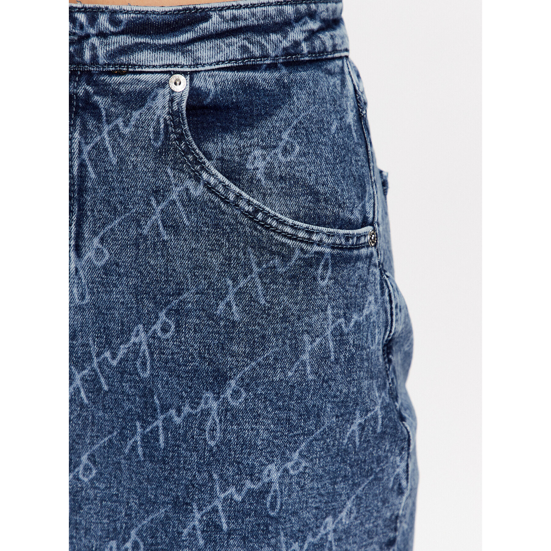 Hugo Дънкова пола 50489312 Син Slim Fit - Pepit.bg