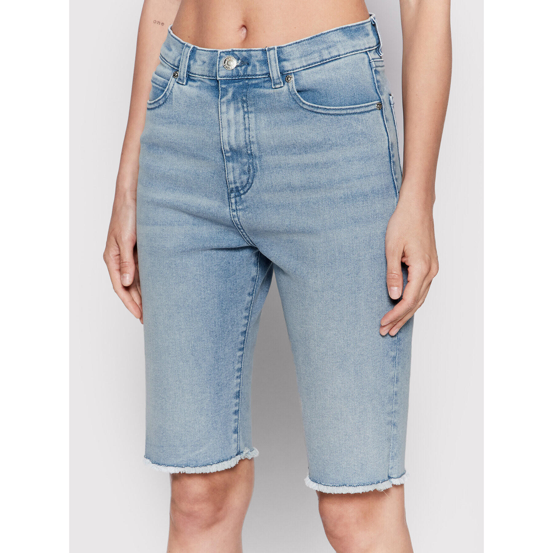Hugo Дънкови шорти Garen 50466823 Син Slim Fit - Pepit.bg
