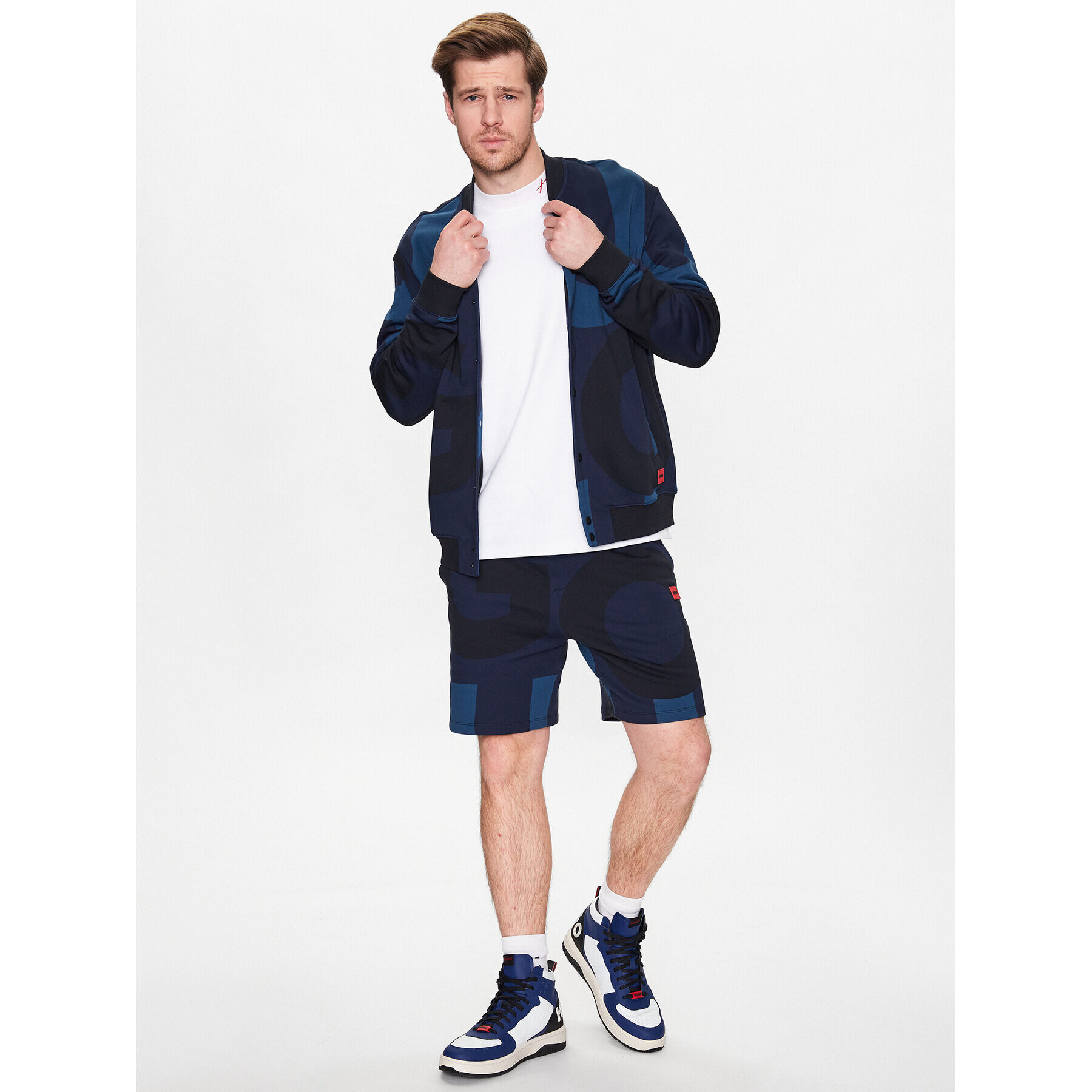 Hugo Долнище анцуг 50482797 Син Regular Fit - Pepit.bg