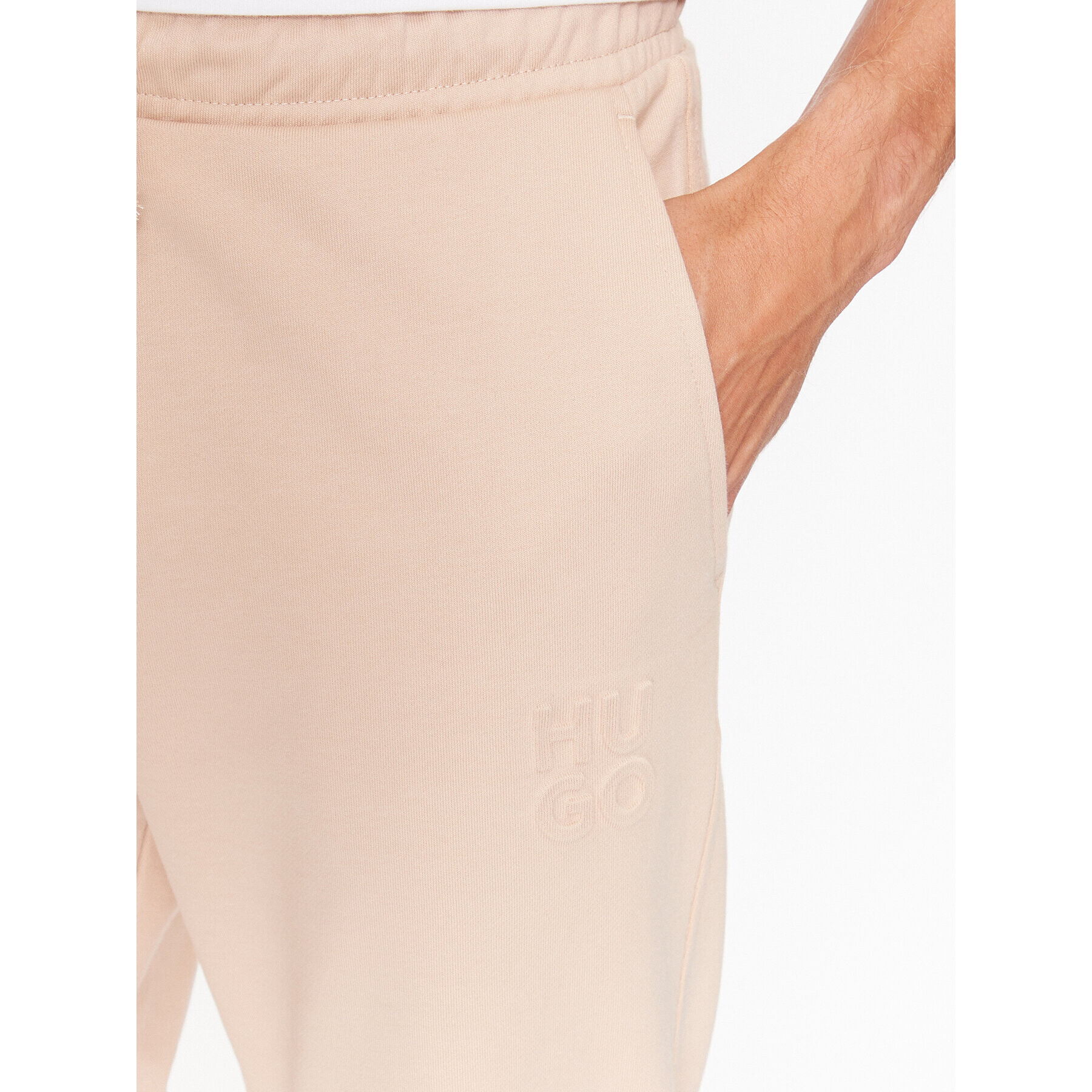 Hugo Долнище анцуг Dchard 50496652 Бежов Relaxed Fit - Pepit.bg