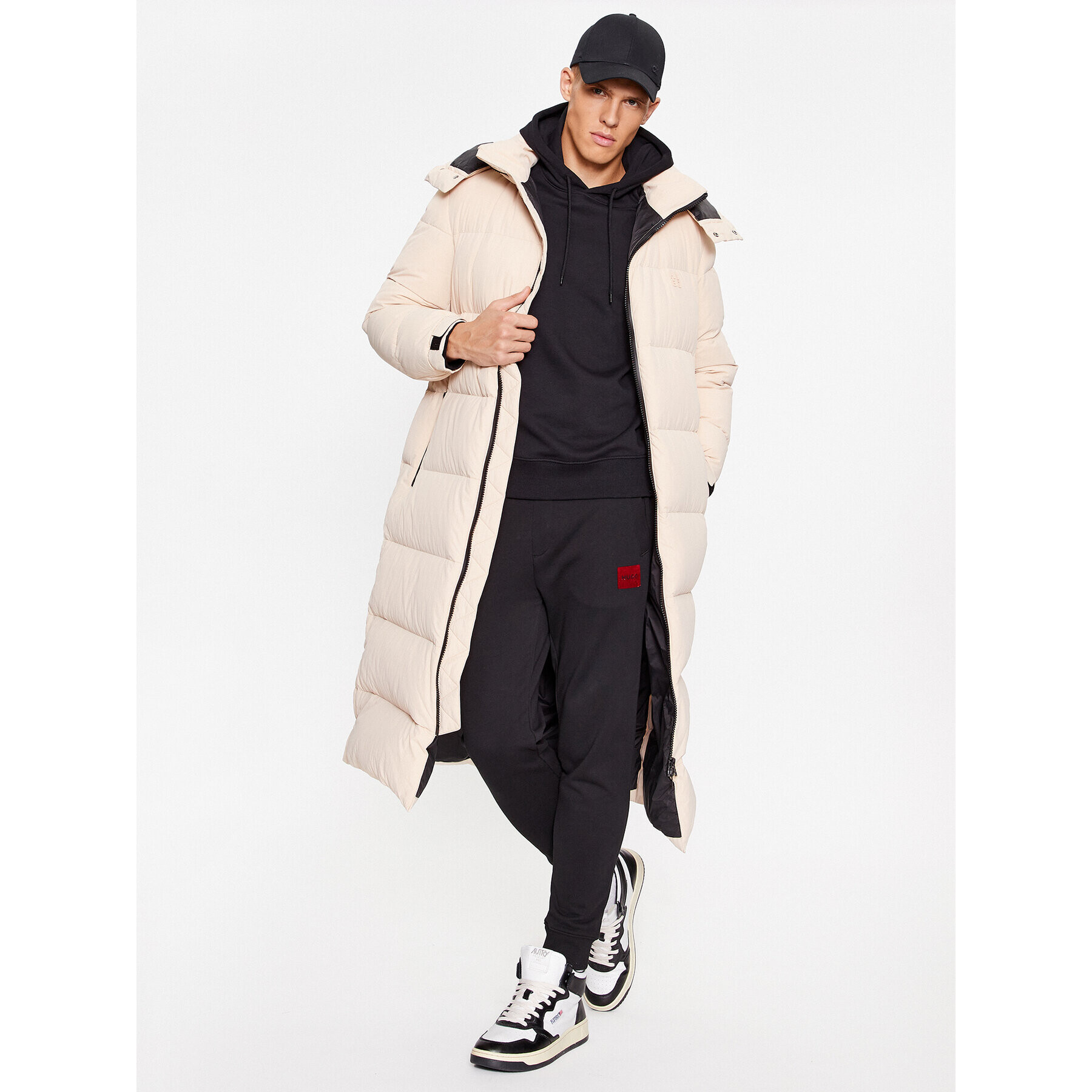 Hugo Долнище анцуг Doak_V 50501021 Черен Regular Fit - Pepit.bg