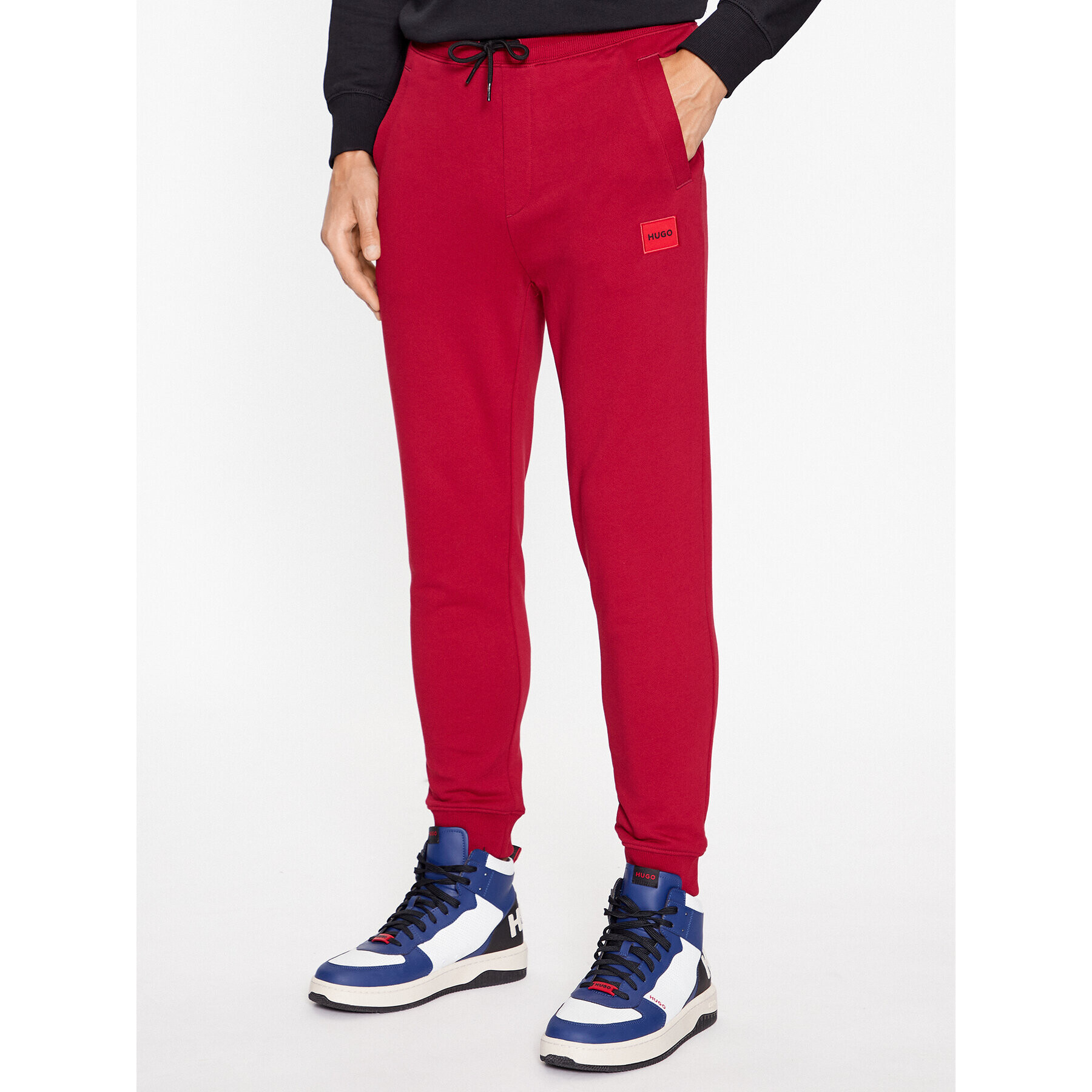 Hugo Долнище анцуг Doak212 50447963 Червен Regular Fit - Pepit.bg