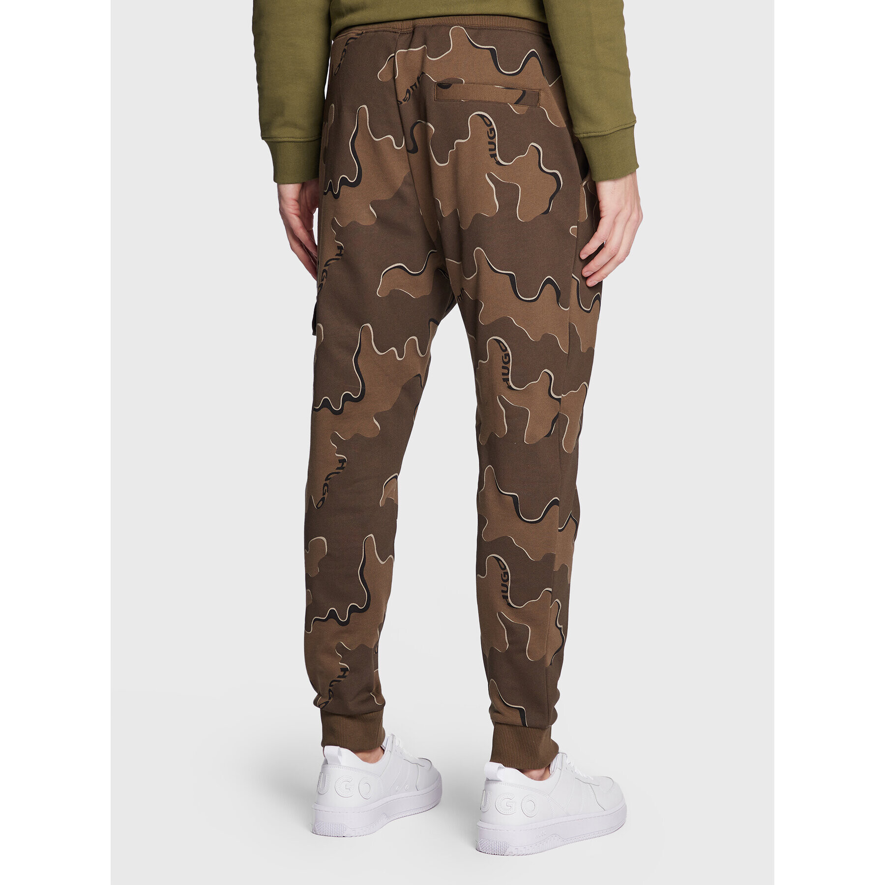 Hugo Долнище анцуг Dromwell 50481348 Каки Comfort Fit - Pepit.bg
