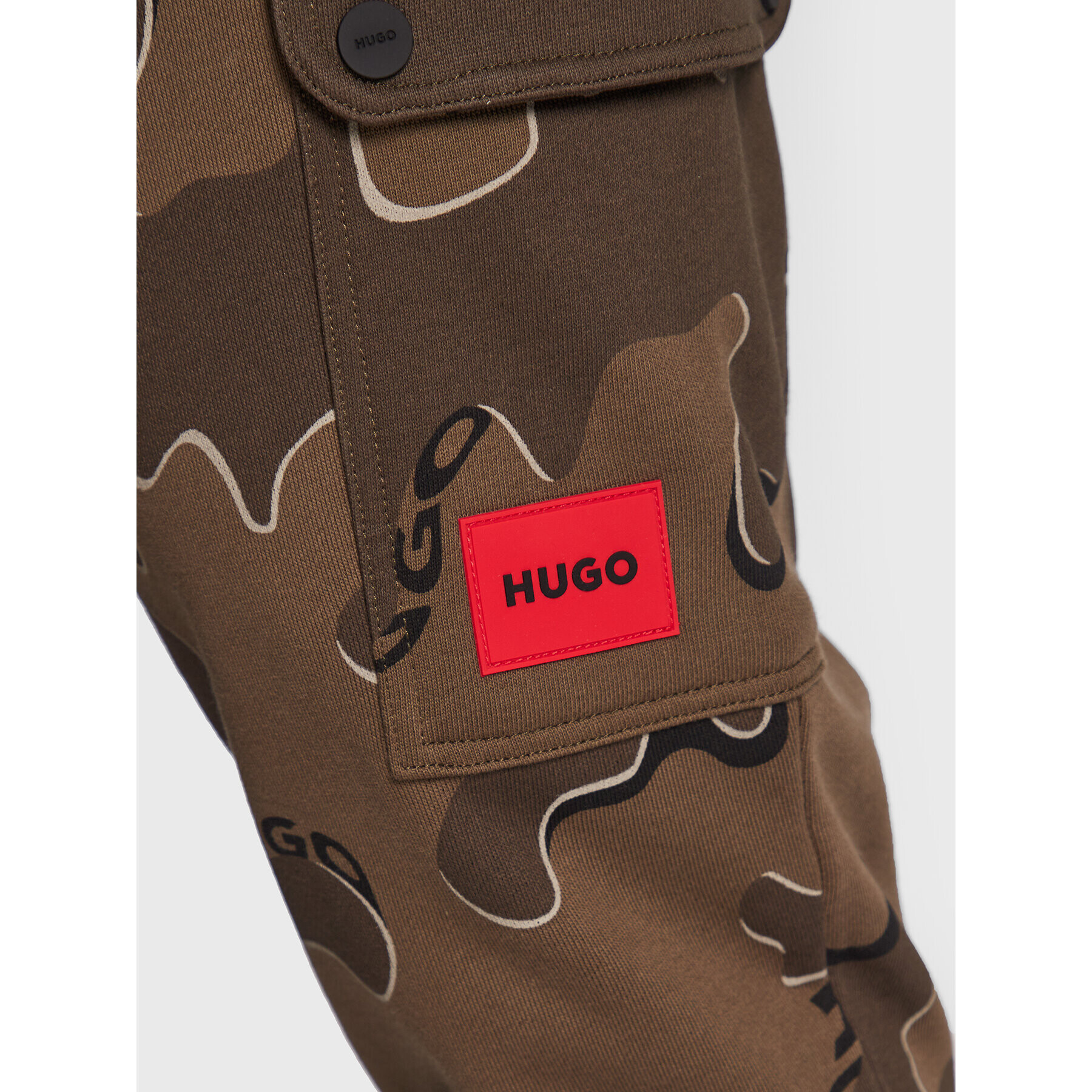 Hugo Долнище анцуг Dromwell 50481348 Каки Comfort Fit - Pepit.bg