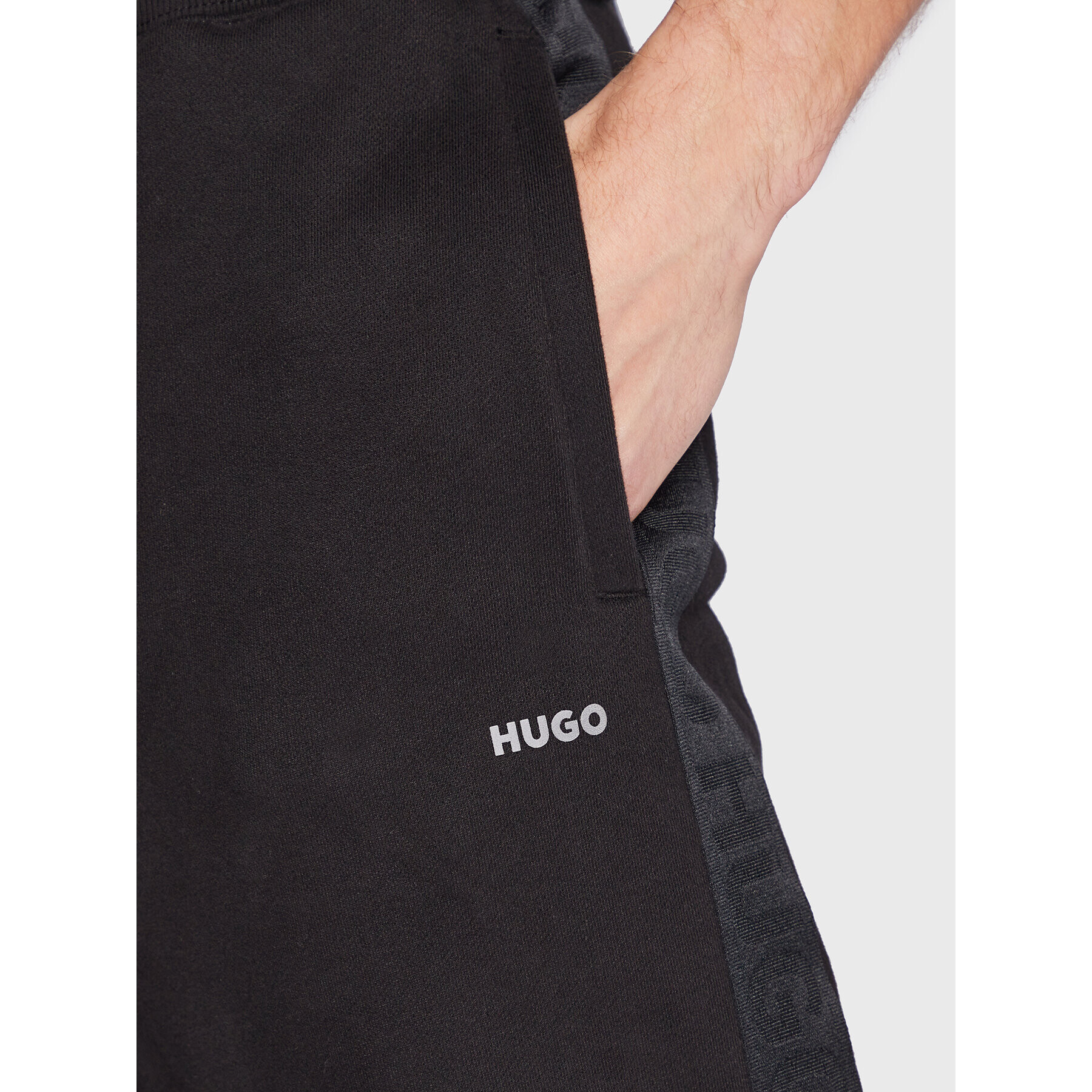Hugo Долнище анцуг Dumquat 50475338 Черен Regular Fit - Pepit.bg