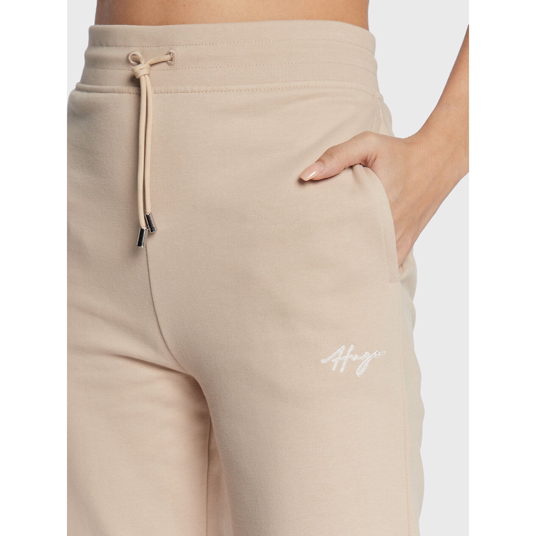 Hugo Долнище анцуг Easy Jogger 50478226 Бежов Regular Fit - Pepit.bg