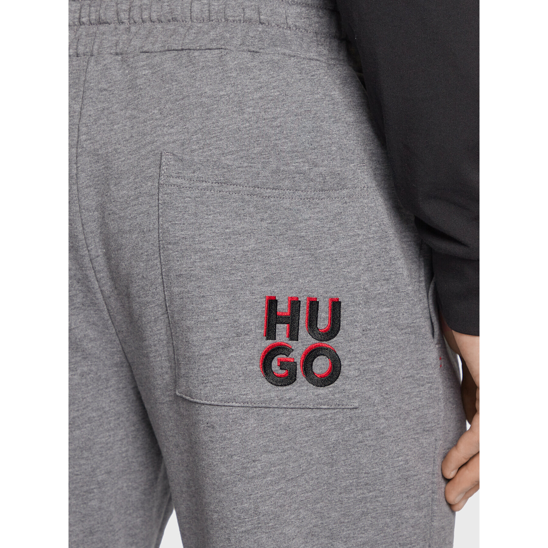 Hugo Долнище анцуг Monolog 50478941 Сив Regular Fit - Pepit.bg