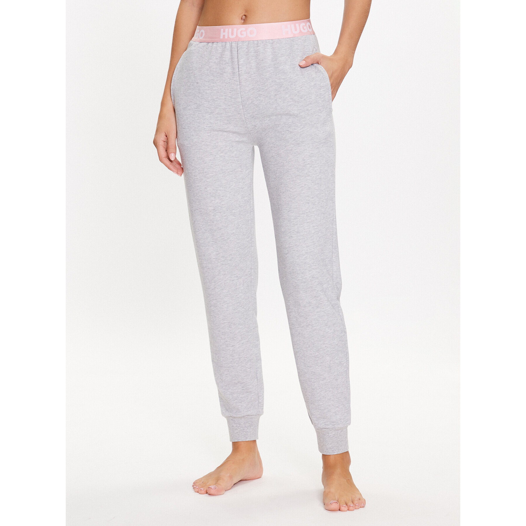 Hugo Долнище на пижама 50490598 Сив Regular Fit - Pepit.bg