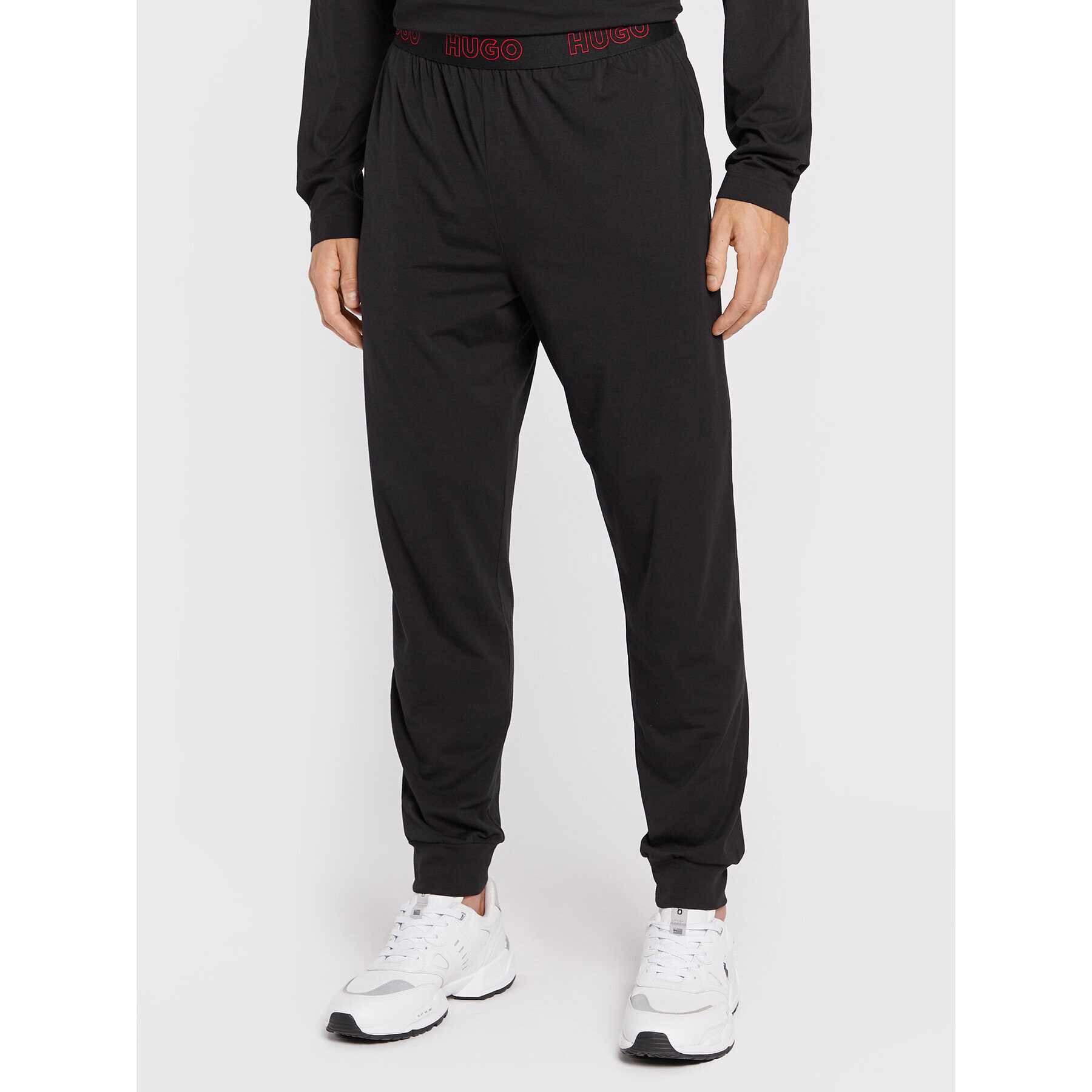 Hugo Долнище анцуг Unite 50478926 Черен Regular Fit - Pepit.bg