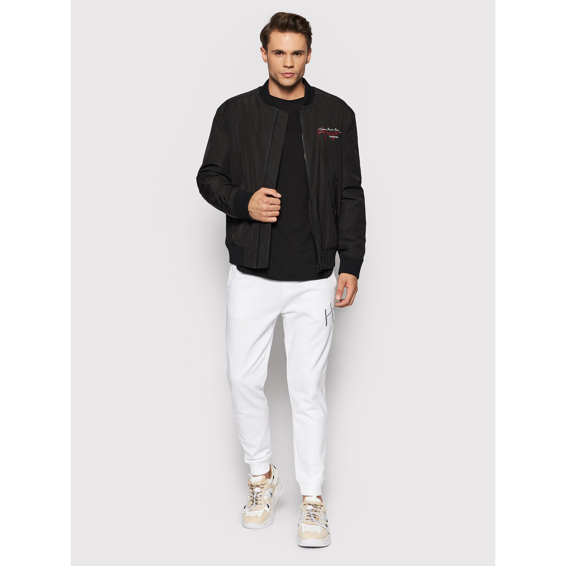 Hugo Долнище анцуг Dartini 50457121 Бял Regular Fit - Pepit.bg