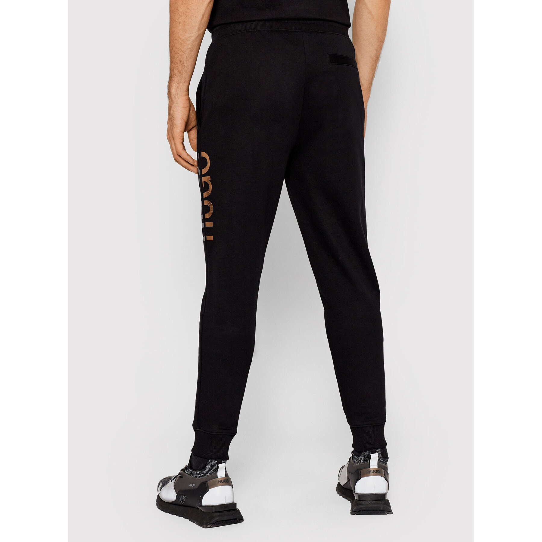 Hugo Долнище анцуг Drowin 50461618 Черен Regular Fit - Pepit.bg