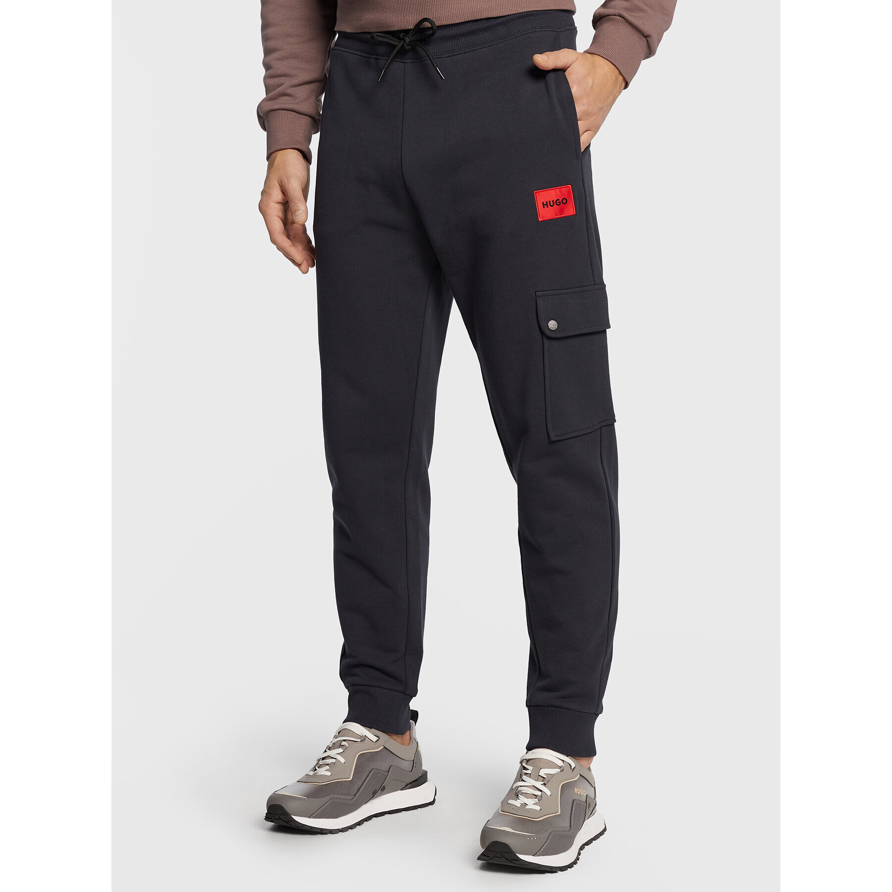 Hugo Долнище анцуг Dwellrom 50479164 Тъмносин Relaxed Fit - Pepit.bg