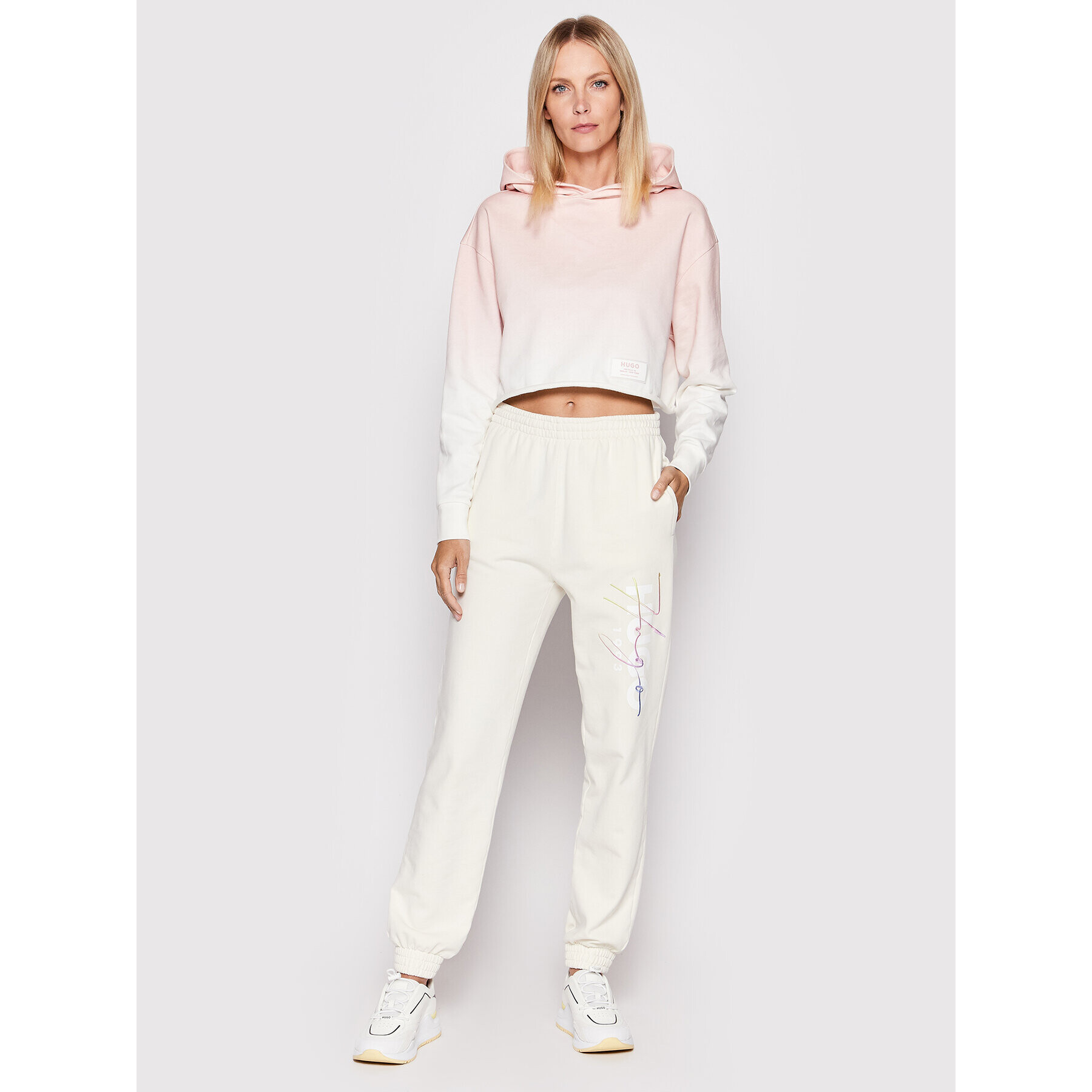 Hugo Долнище анцуг Najogger_2 50481515 Бежов Regular Fit - Pepit.bg