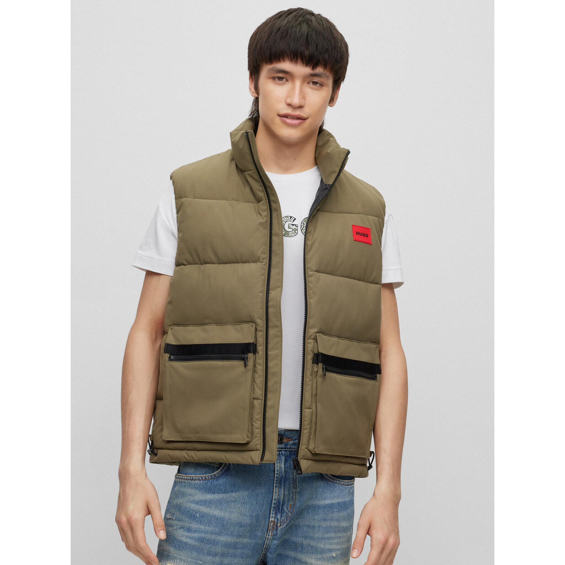 Hugo Елек 50493106 Зелен Regular Fit - Pepit.bg