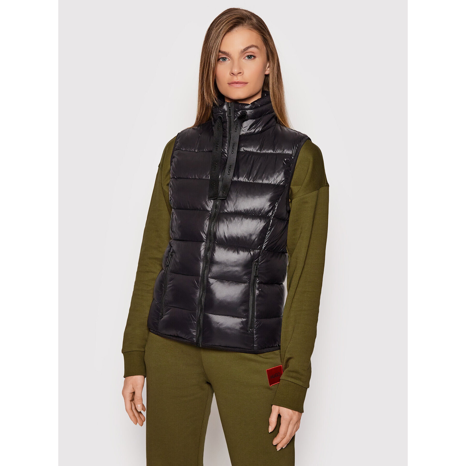 Hugo Елек Fandice-1 50455316 Черен Regular Fit - Pepit.bg